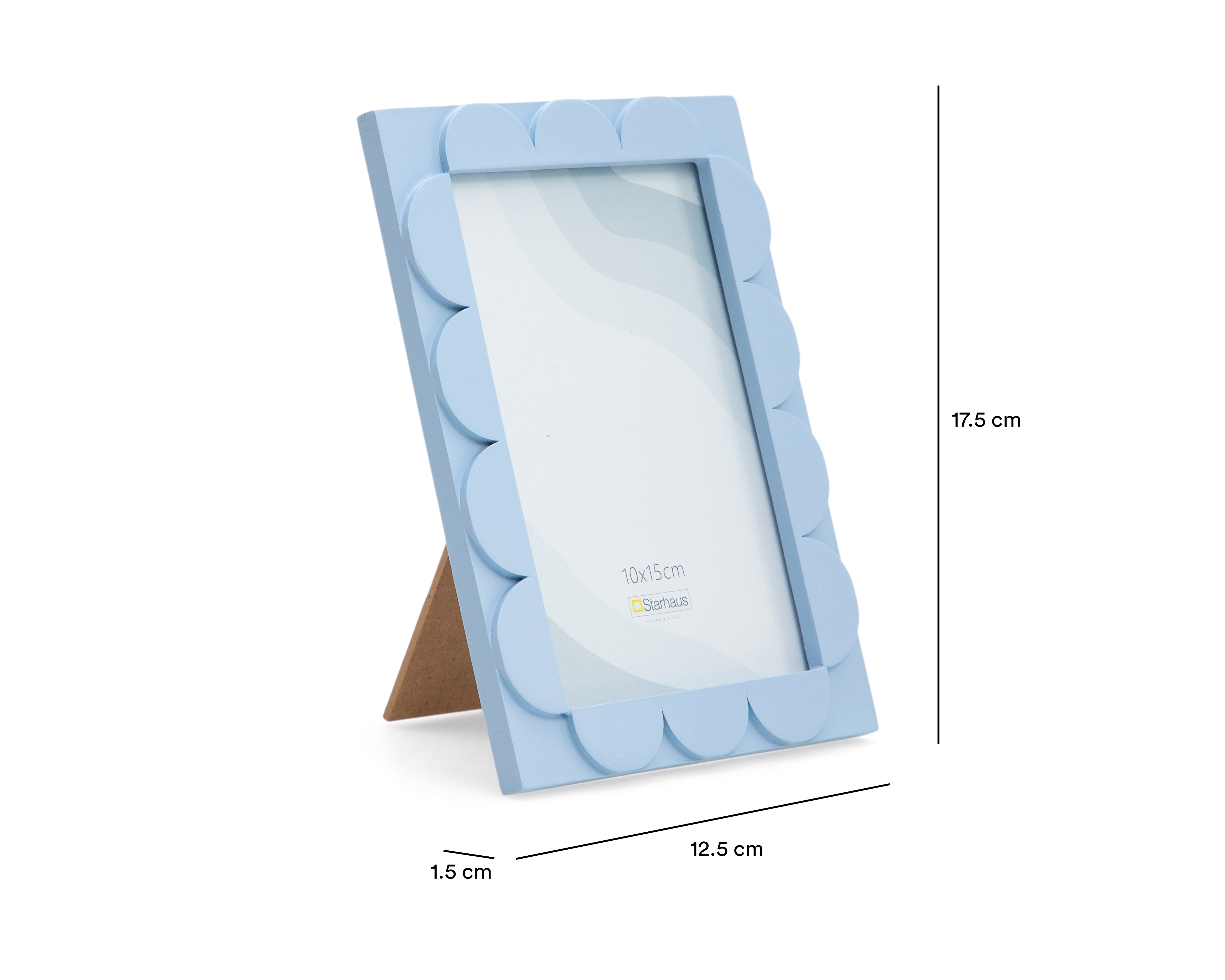 Foto 6 pulgar | Foto 5 | Portarretrato de Resina Starhaus 4 x 6 Pulgadas