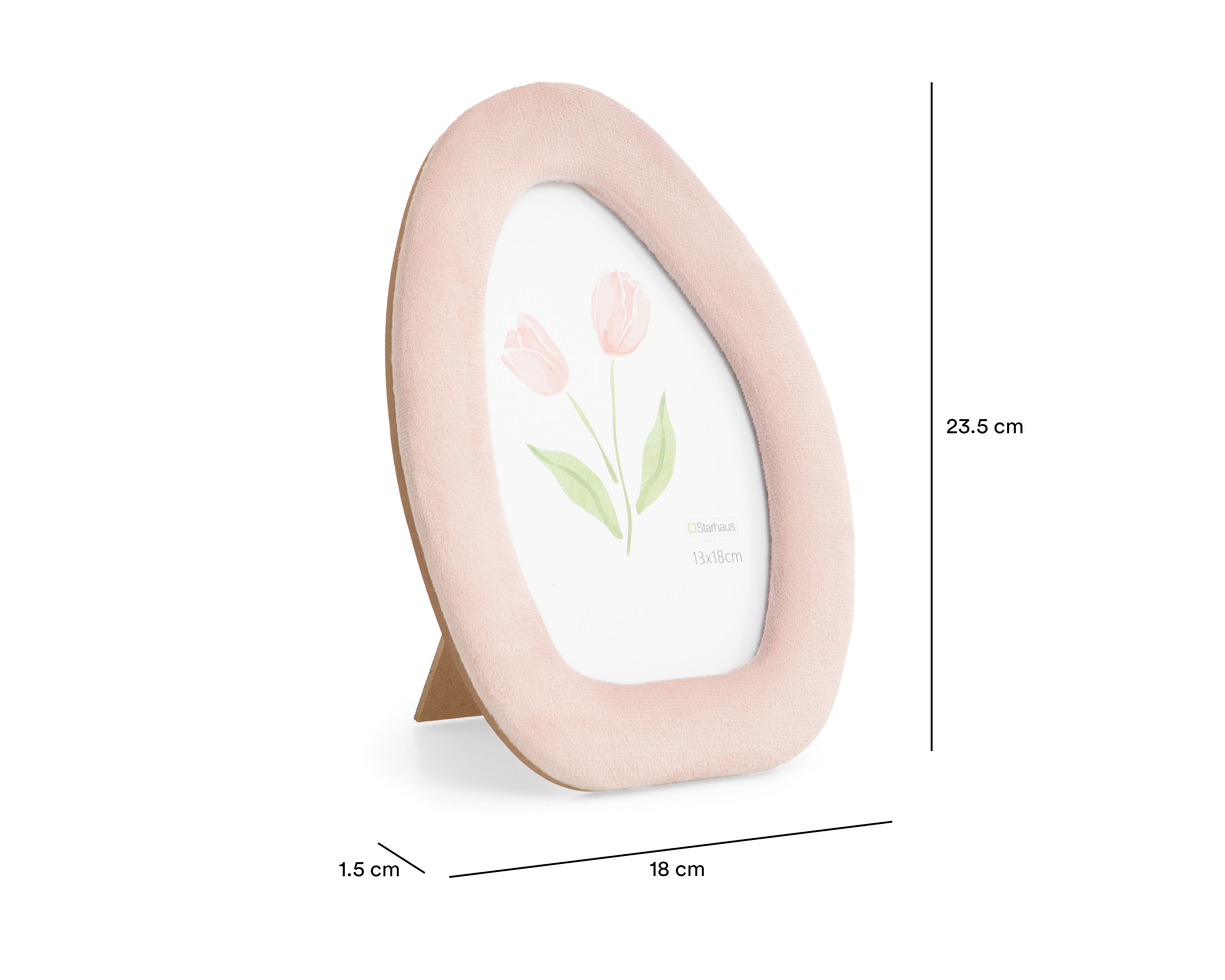 Foto 6 pulgar | Foto 5 | Portarretrato de Madera Starhaus 4 x 6 Pulgadas