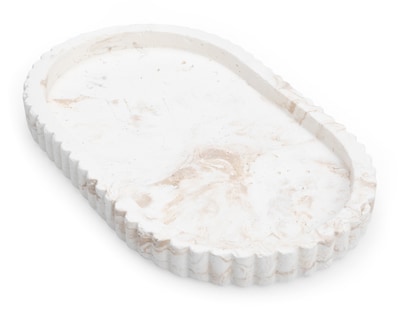 Foto 1 | Foto 1 | Charola Decorativa Ovalada Fatima de Cemento