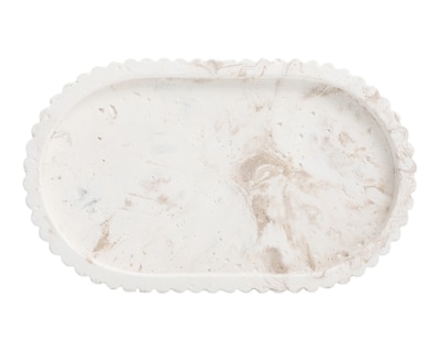 Foto 2 | Foto 2 | Charola Decorativa Ovalada Fatima de Cemento