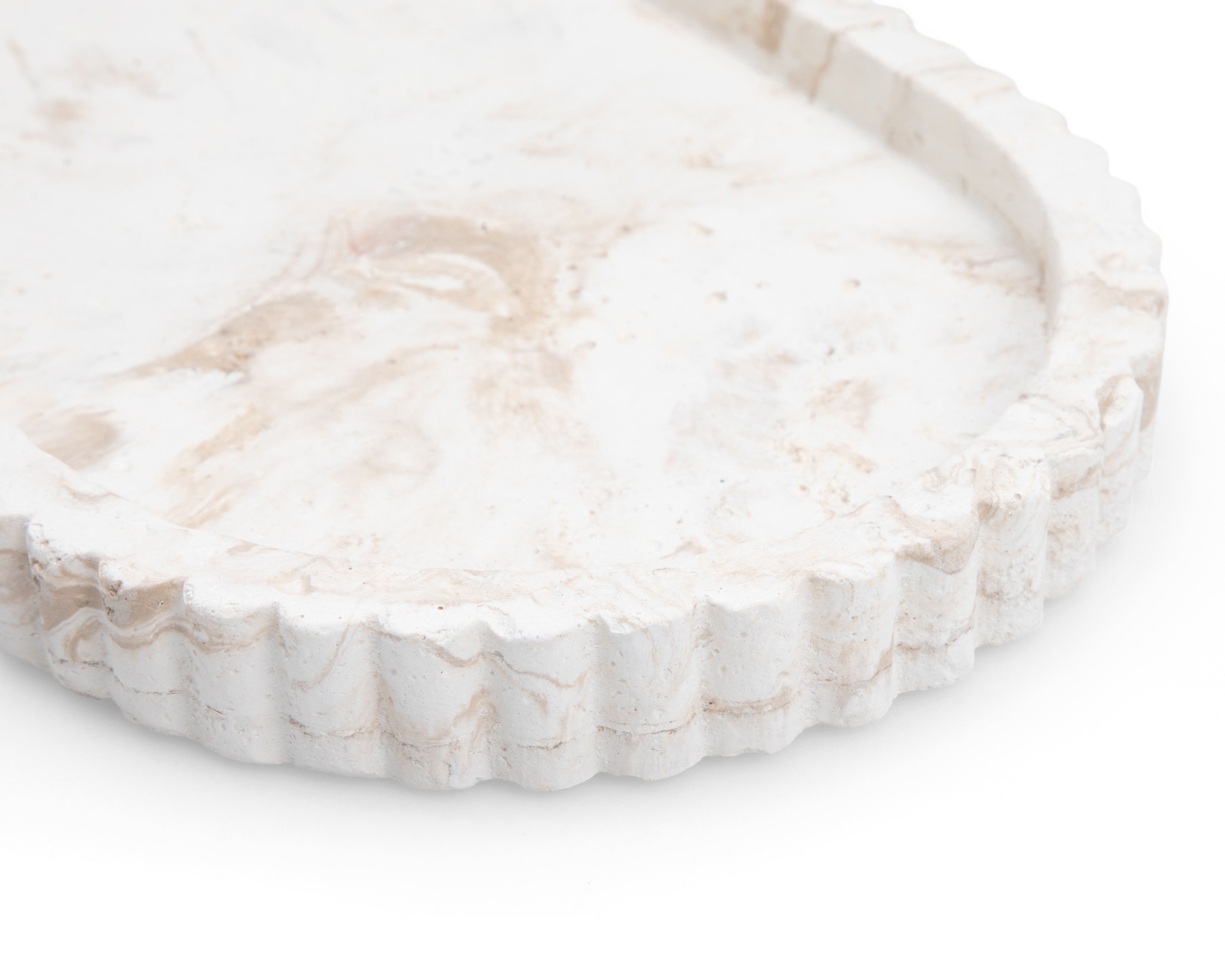 Foto 4 pulgar | Foto 3 | Charola Decorativa Ovalada Fatima de Cemento