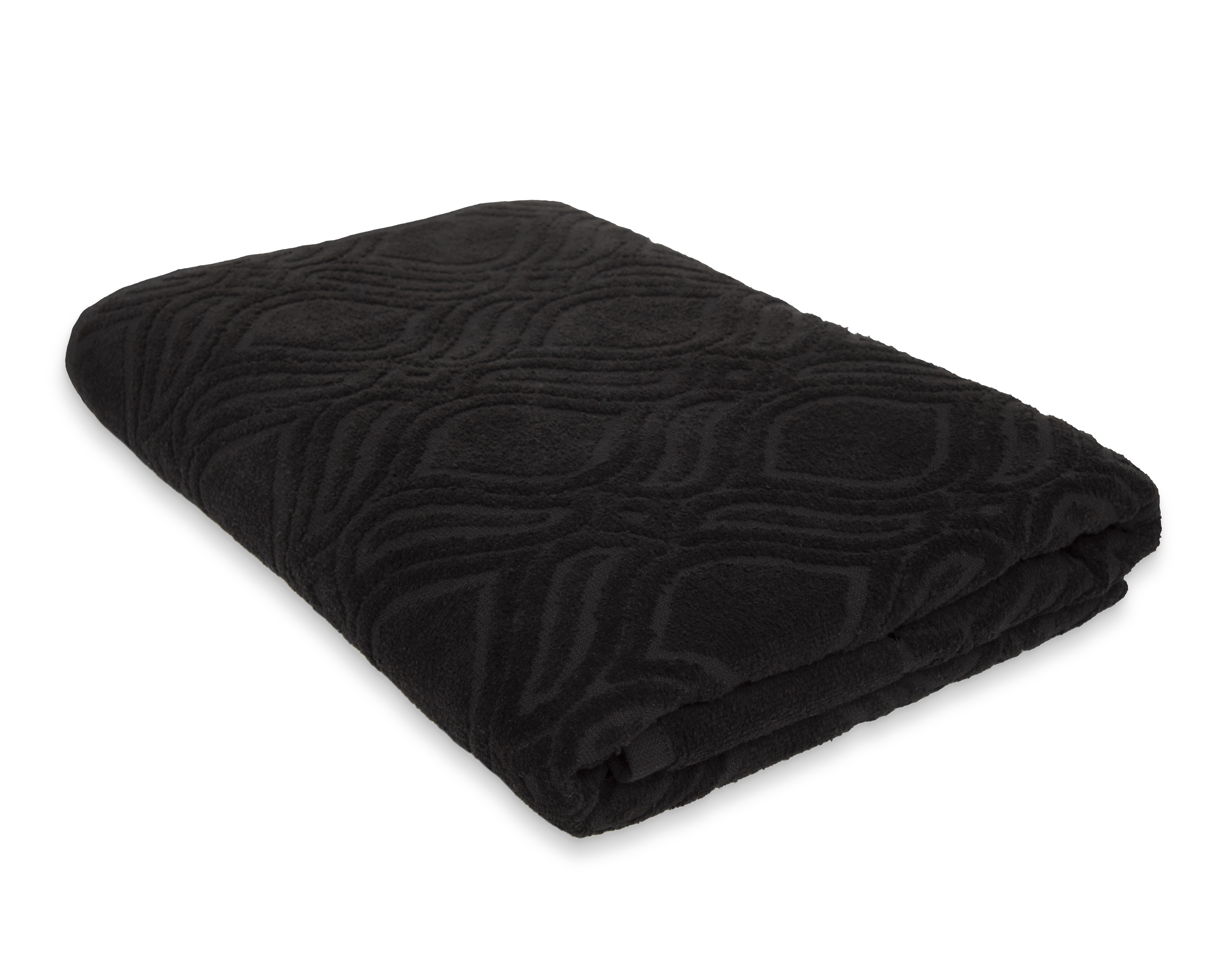 Toalla de Medio Baño Carey Negro