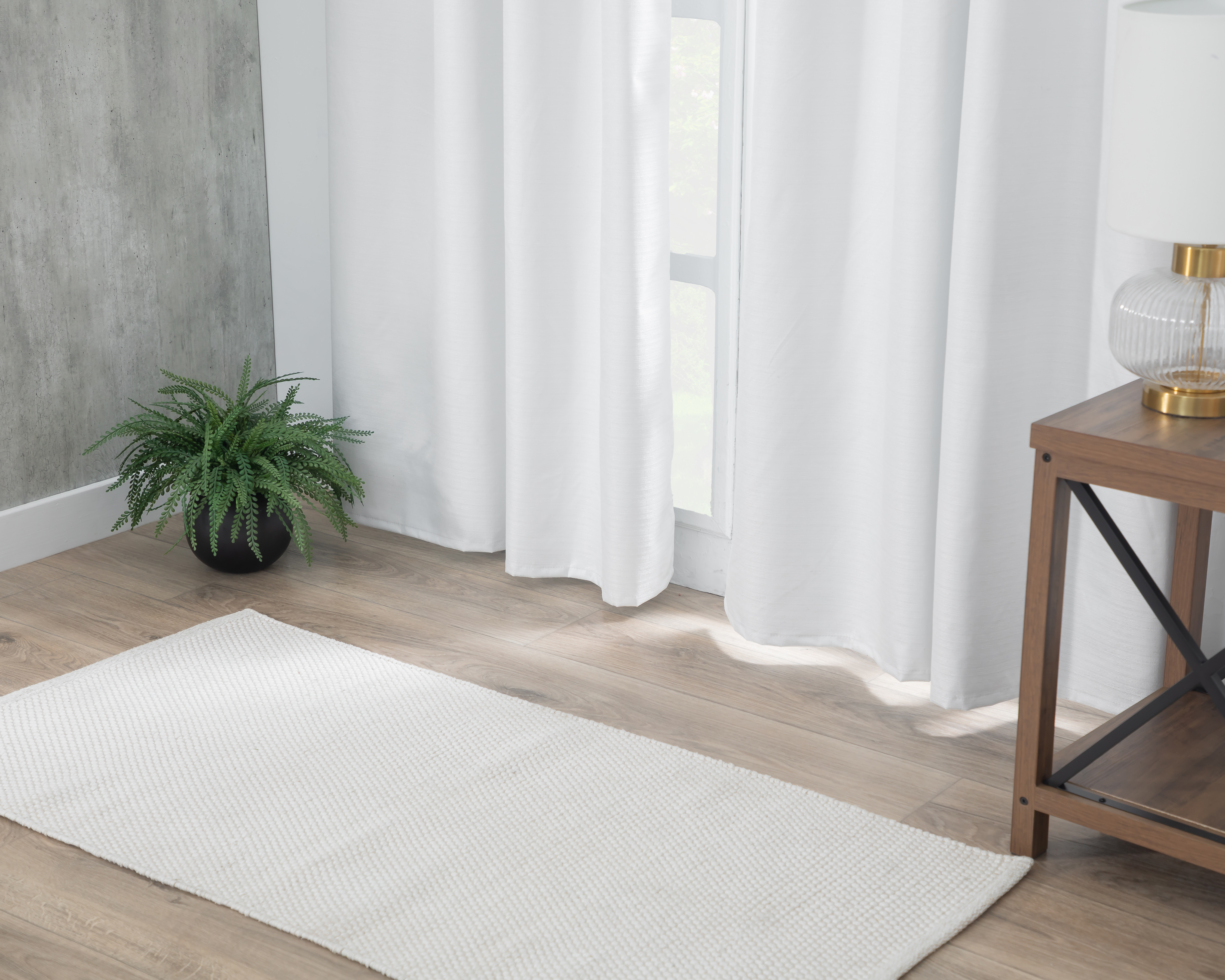 Foto 2 pulgar | Foto 1 | Cortinas Elegant 135 x 225 cm Blanco