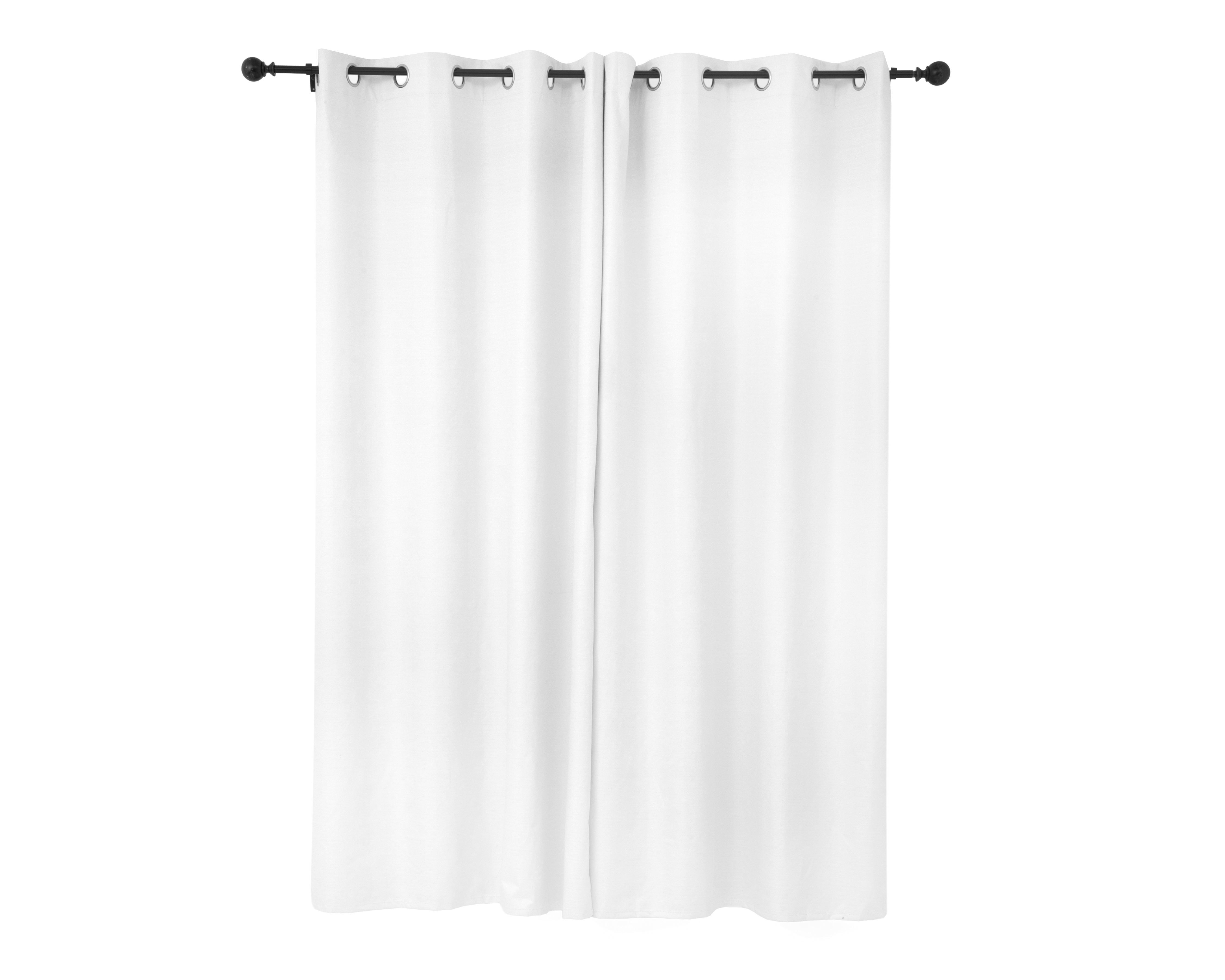 Foto 2 | Foto 2 | Cortinas Elegant 135 x 225 cm Blanco