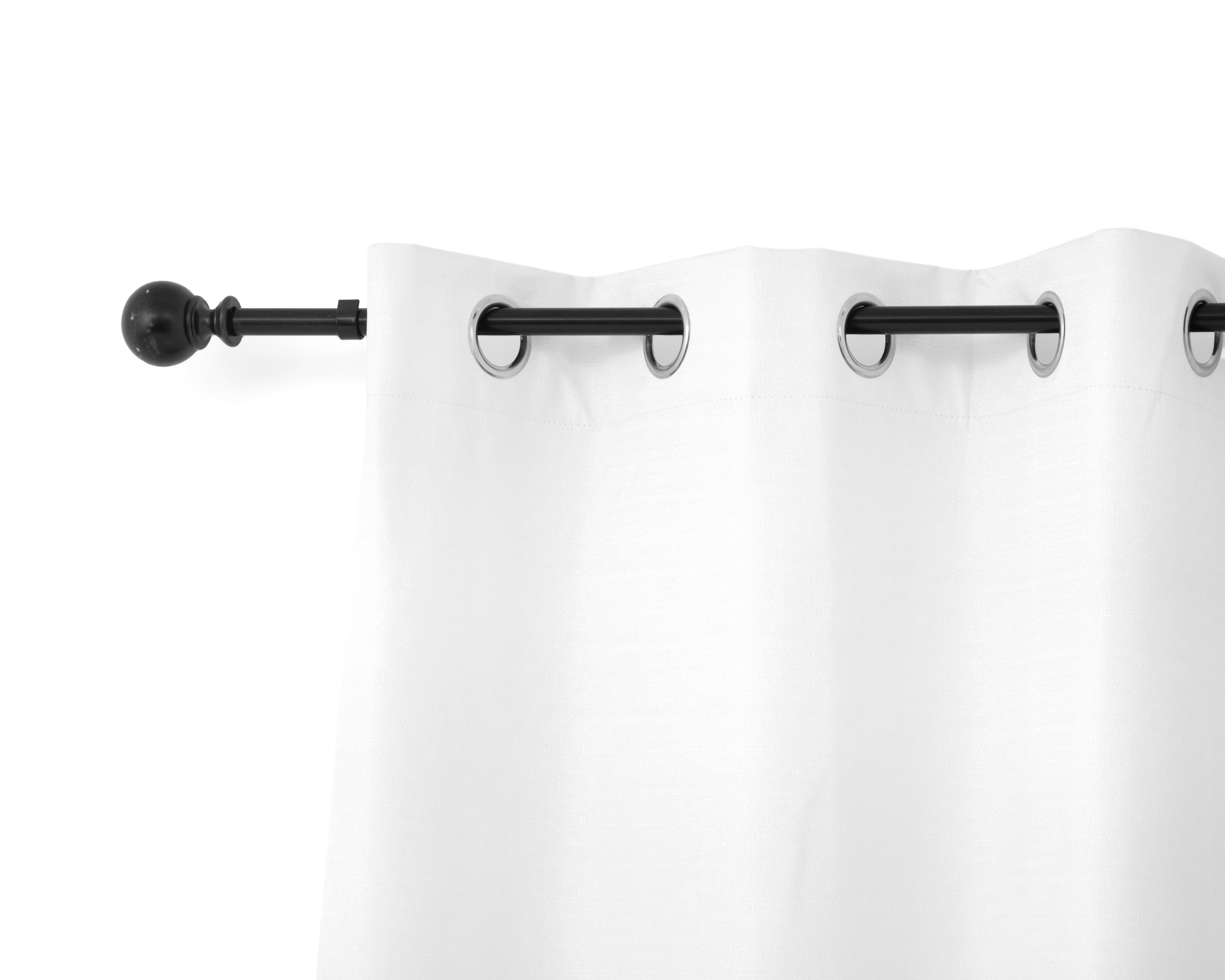 Foto 4 pulgar | Foto 3 | Cortinas Elegant 135 x 225 cm Blanco