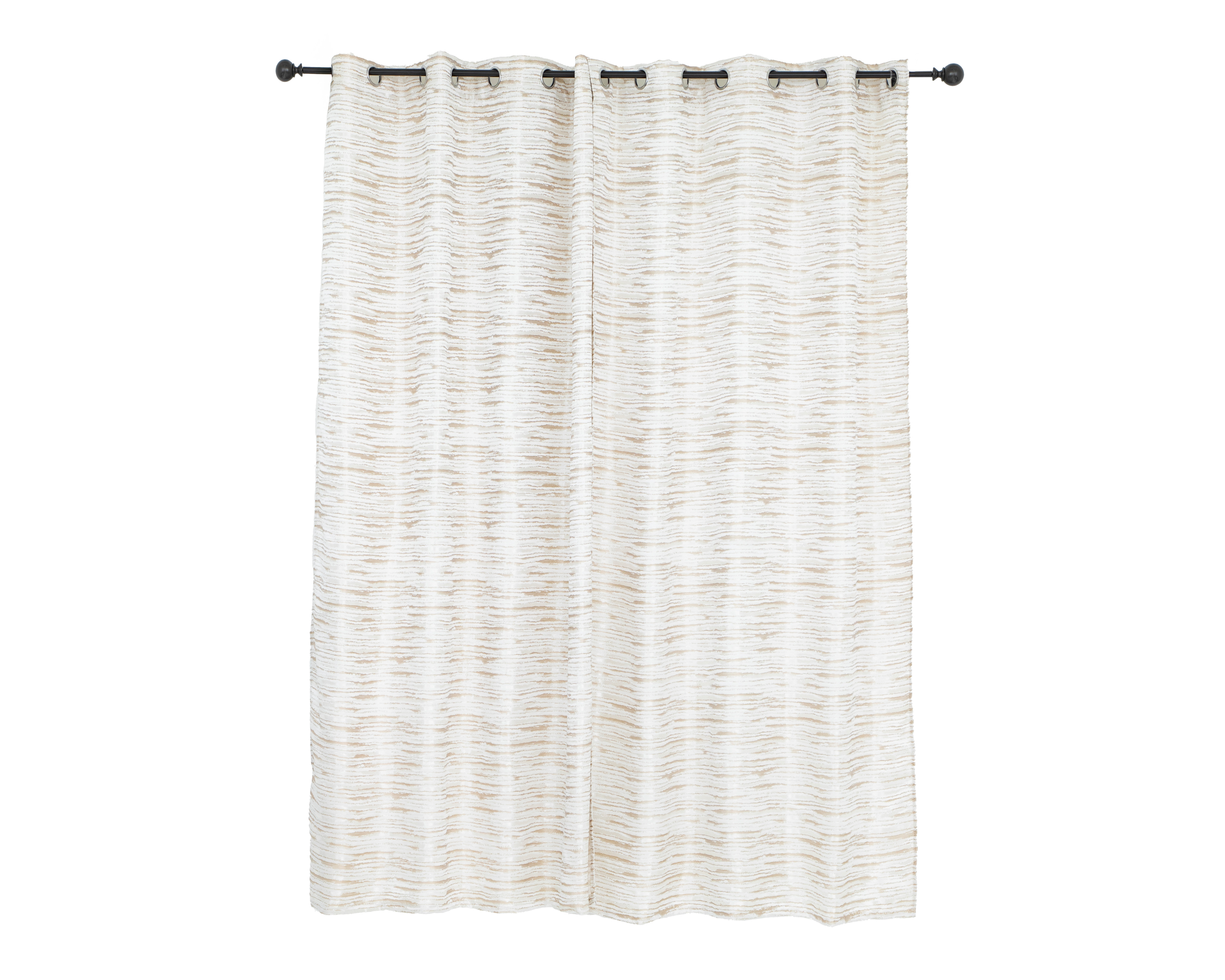 Foto 2 | Foto 2 | Cortinas Classy 140 x 225 cm Dorado