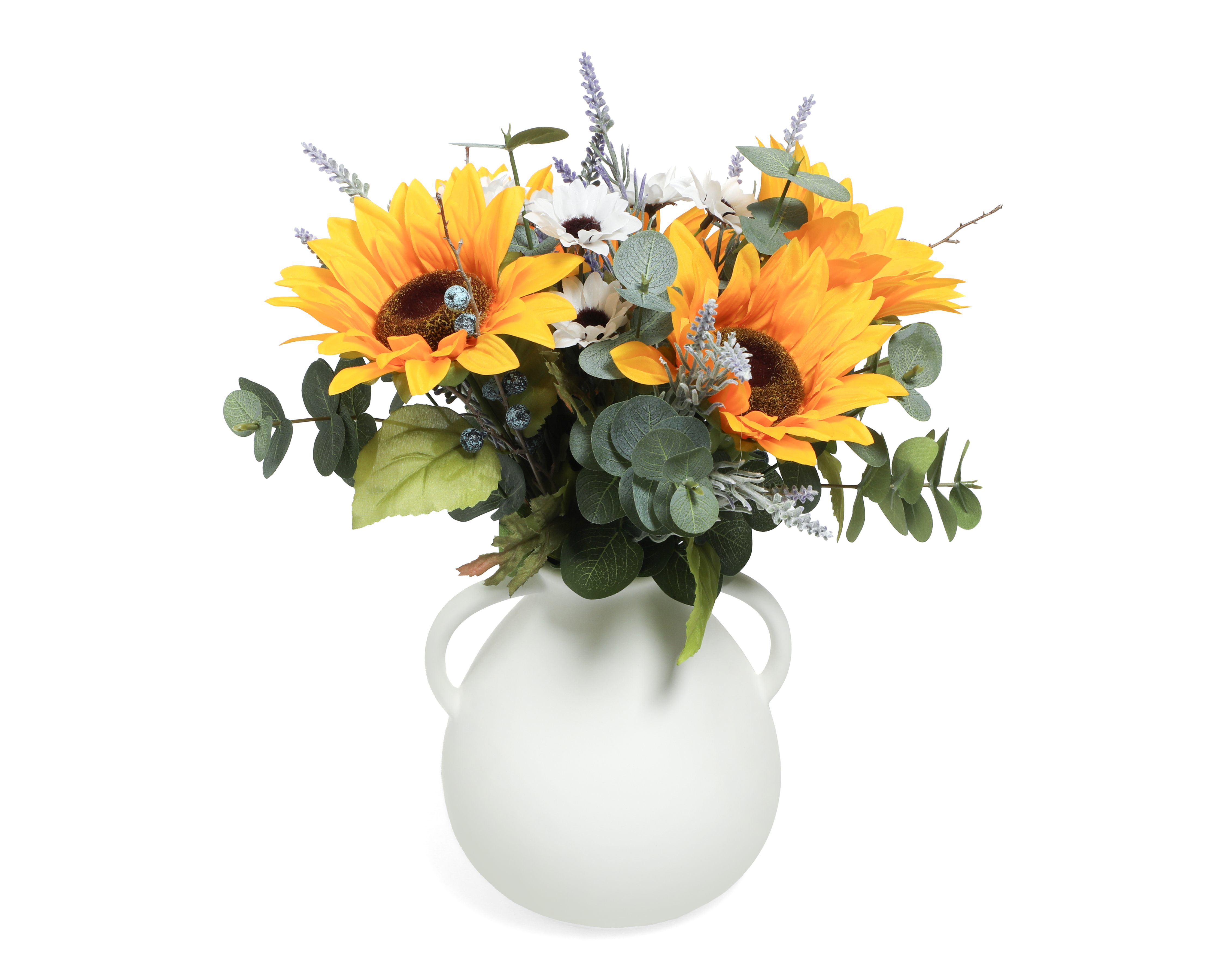 Foto 3 pulgar | Foto 2 | Flores Artificiales con Florero Starhaus 52 cm