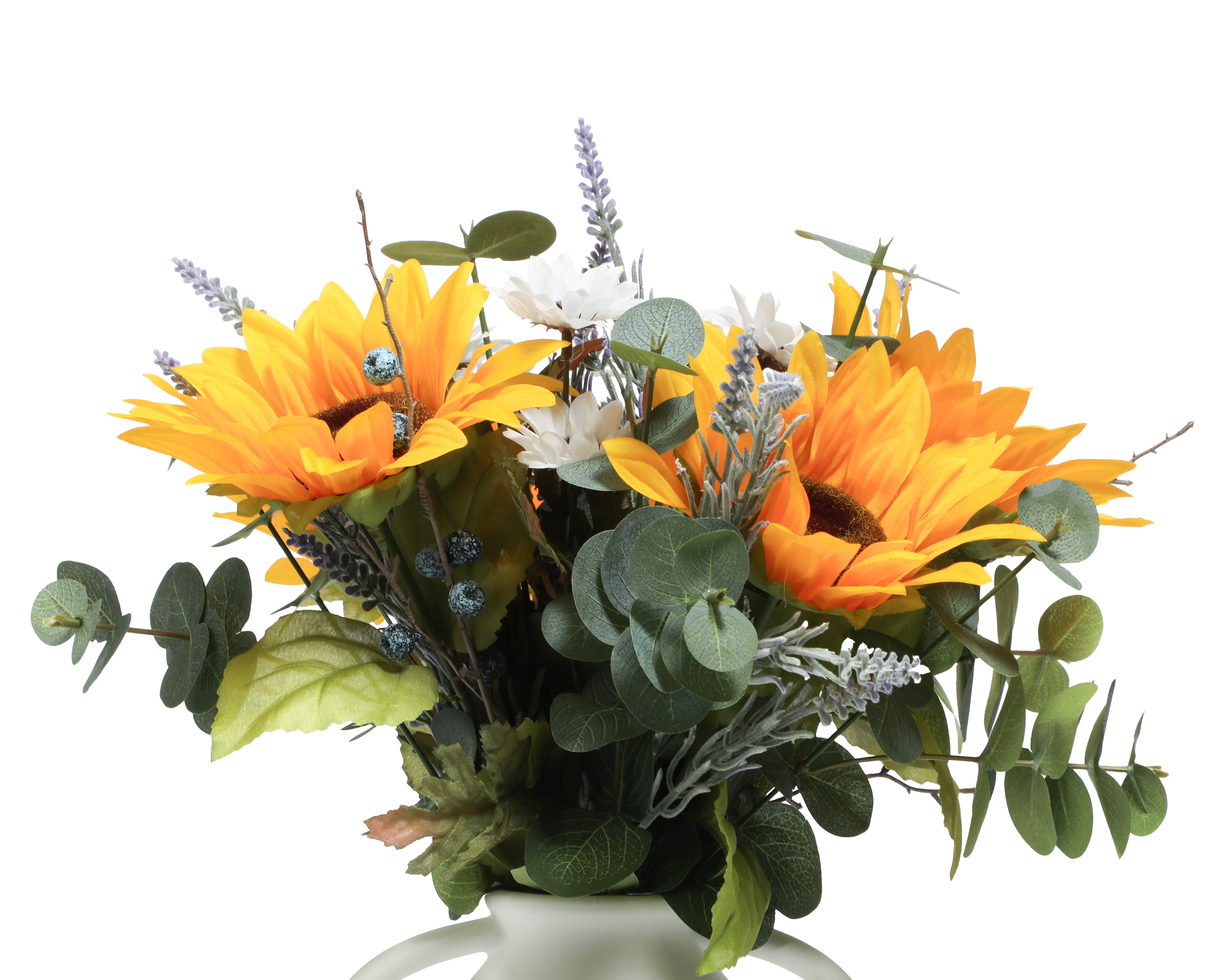 Foto 4 pulgar | Foto 3 | Flores Artificiales con Florero Starhaus 52 cm