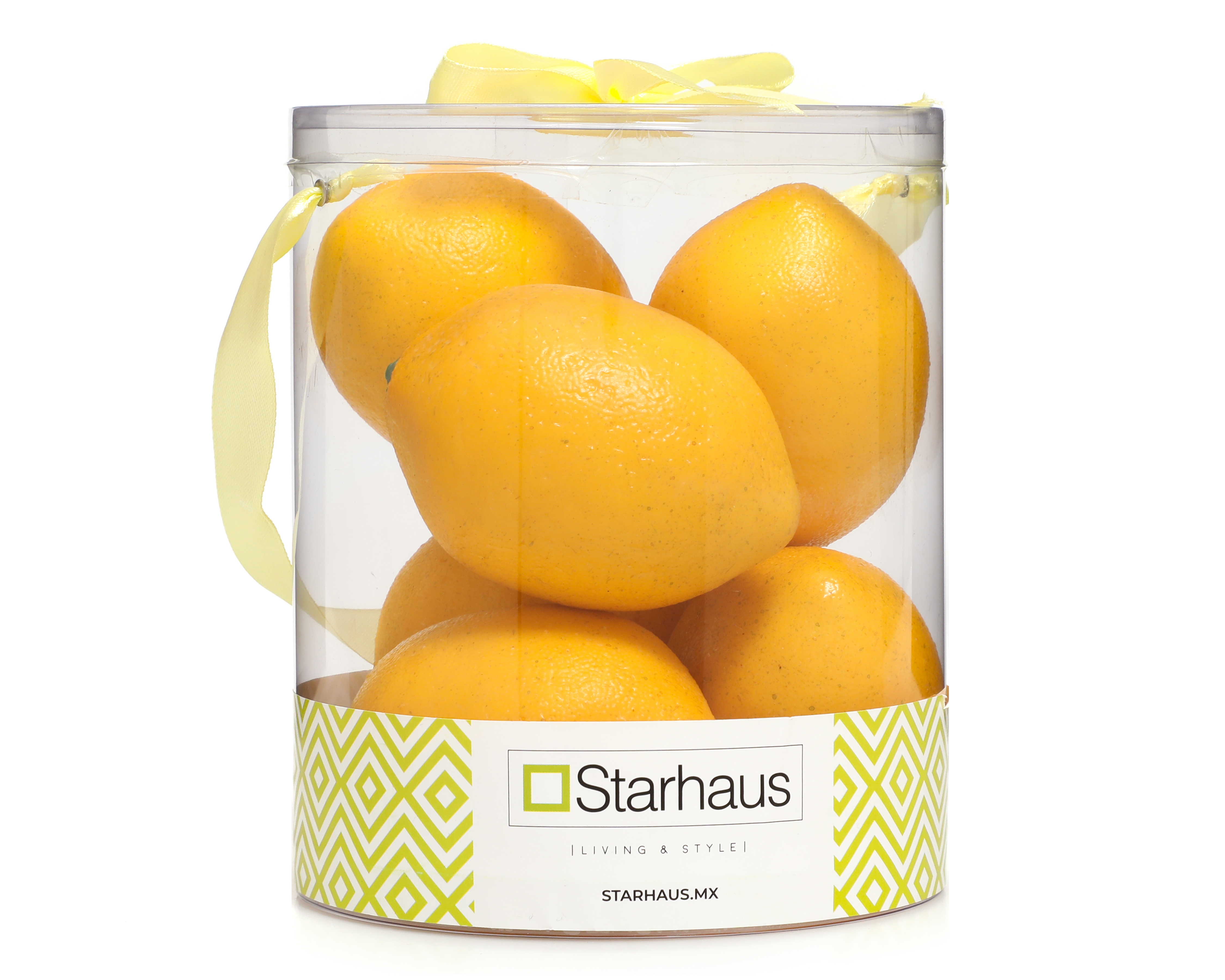 Foto 2 pulgar | Foto 1 | Escultura de Limones Dutton de Polifoam 6 Piezas