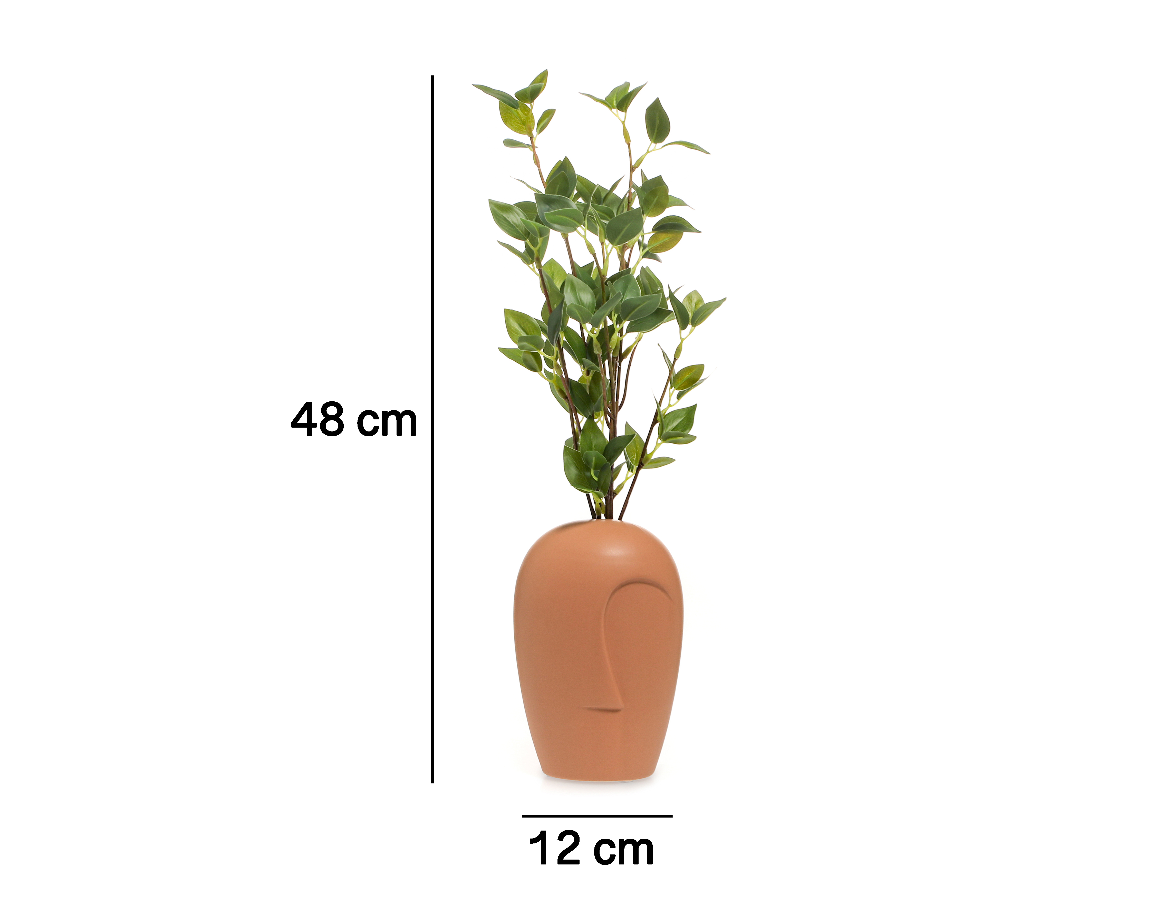 Foto 5 | Foto 5 | Ficus Artificial con Florero Starhaus 48 cm