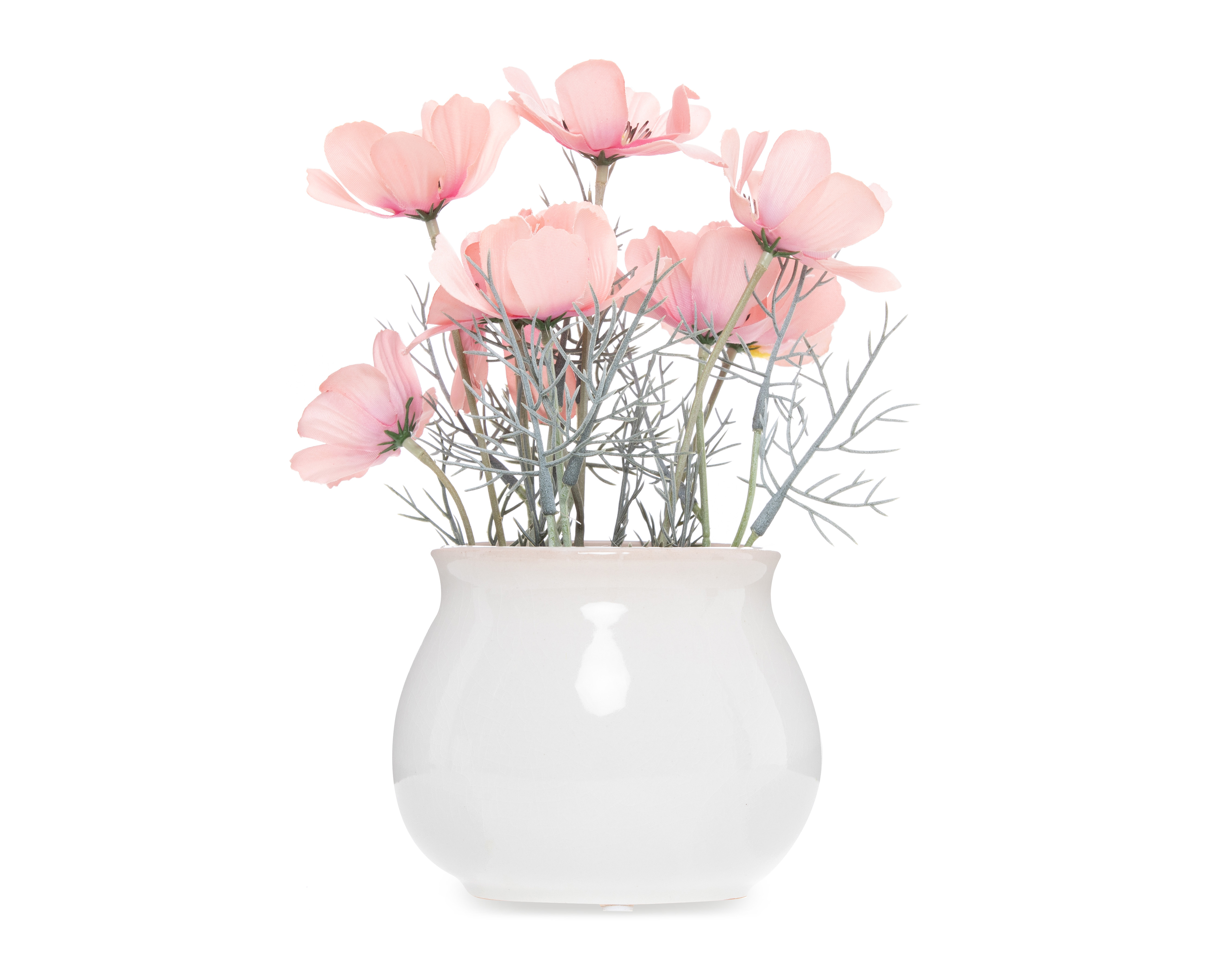 Foto 2 pulgar | Foto 1 | Crisantemo Artificial con Maceta Starhaus 24 cm