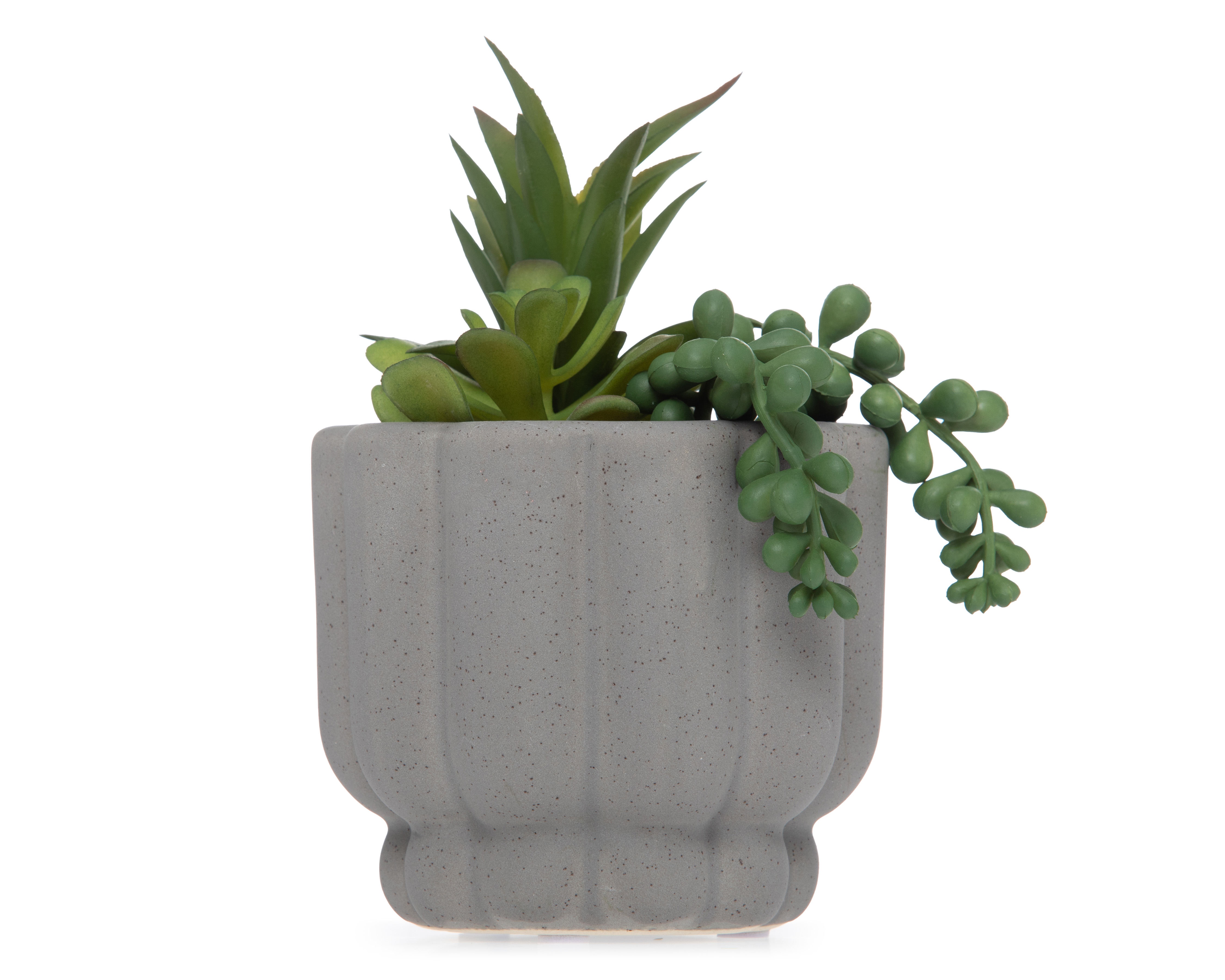 Suculenta Artificial con Maceta Starhaus 13 cm