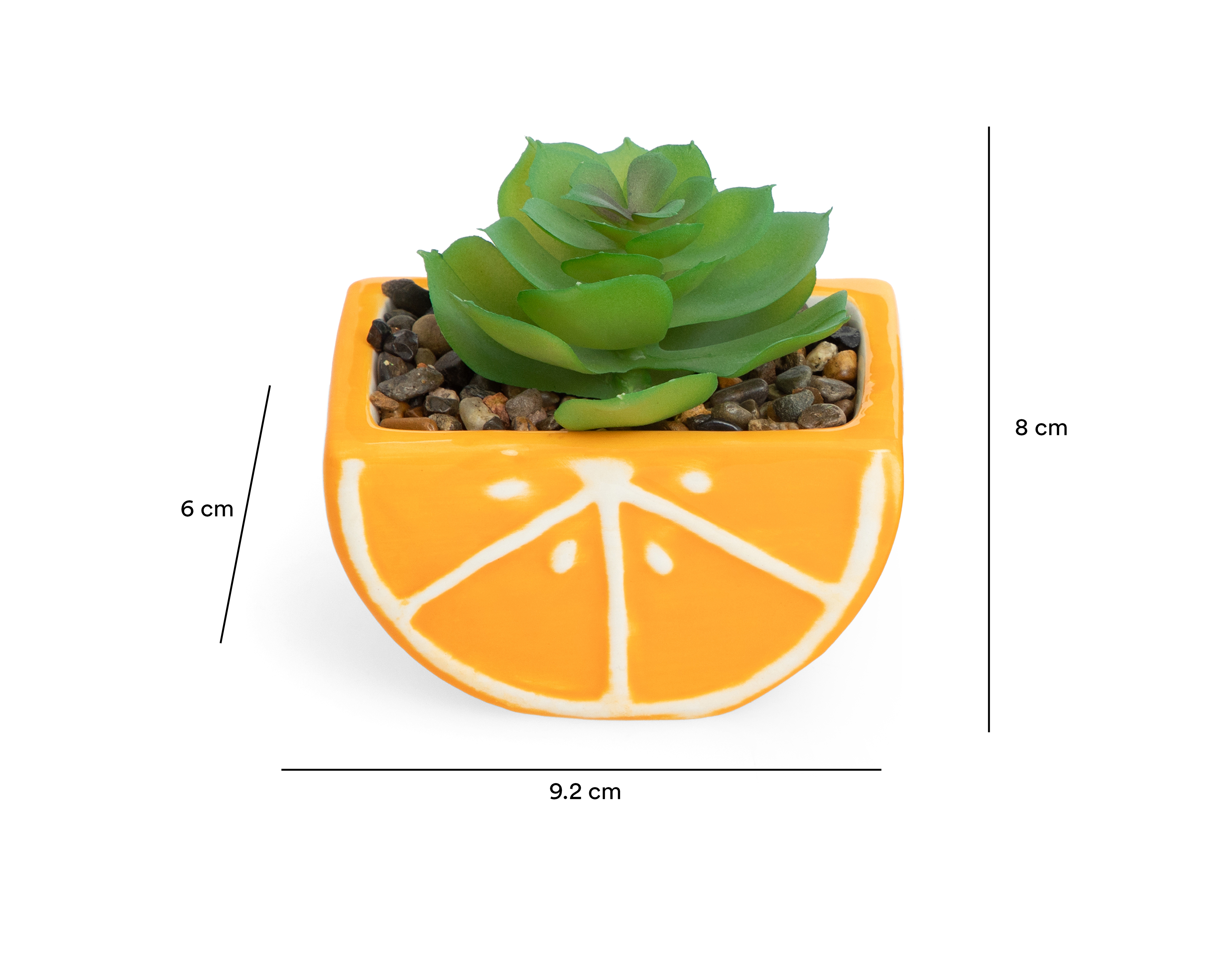 Foto 5 | Foto 6 | Suculenta Artificial con Maceta Starhaus 8 cm 2 Piezas