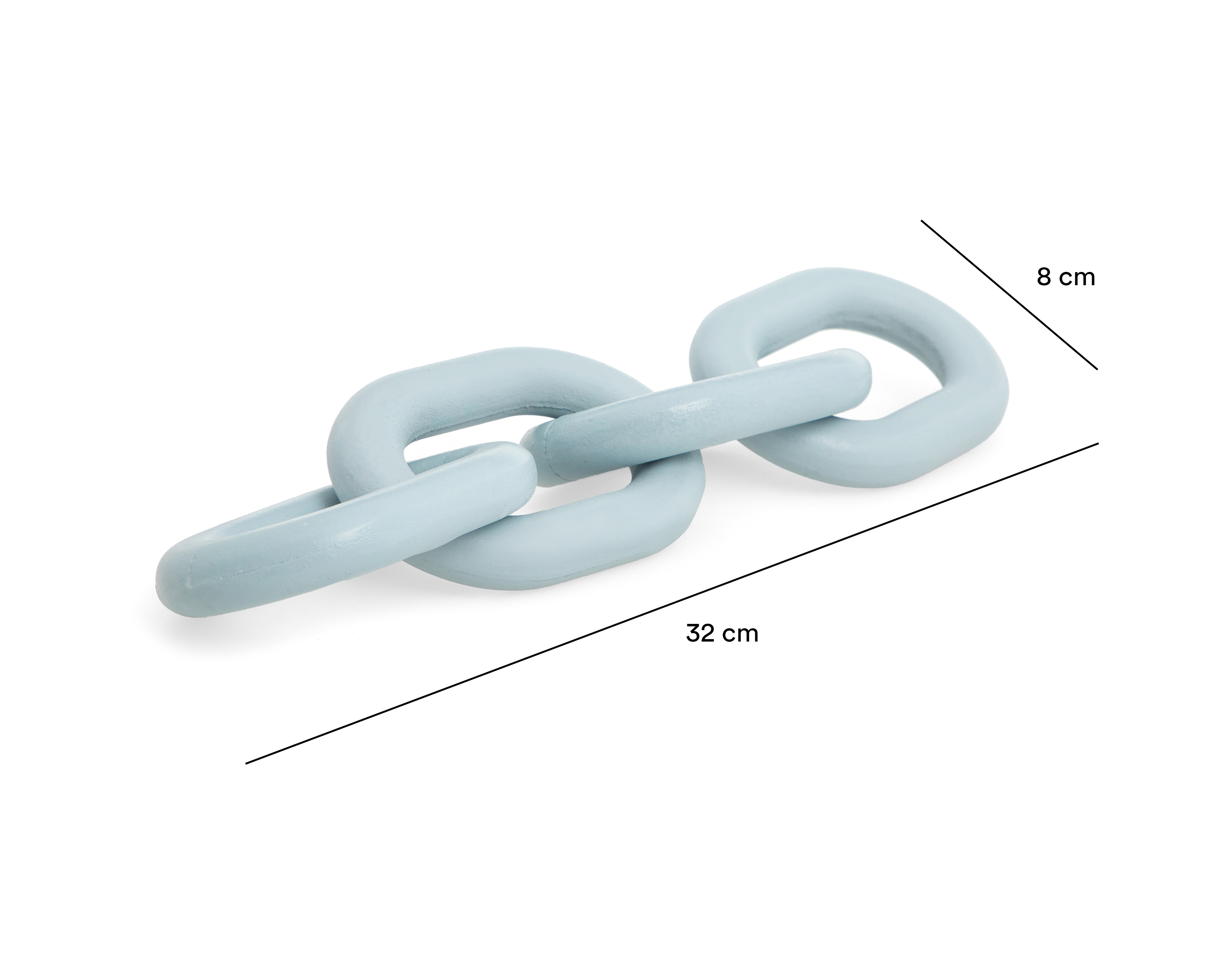 Foto 7 pulgar | Foto 6 | Escultura de Eslabones Chain de Madera