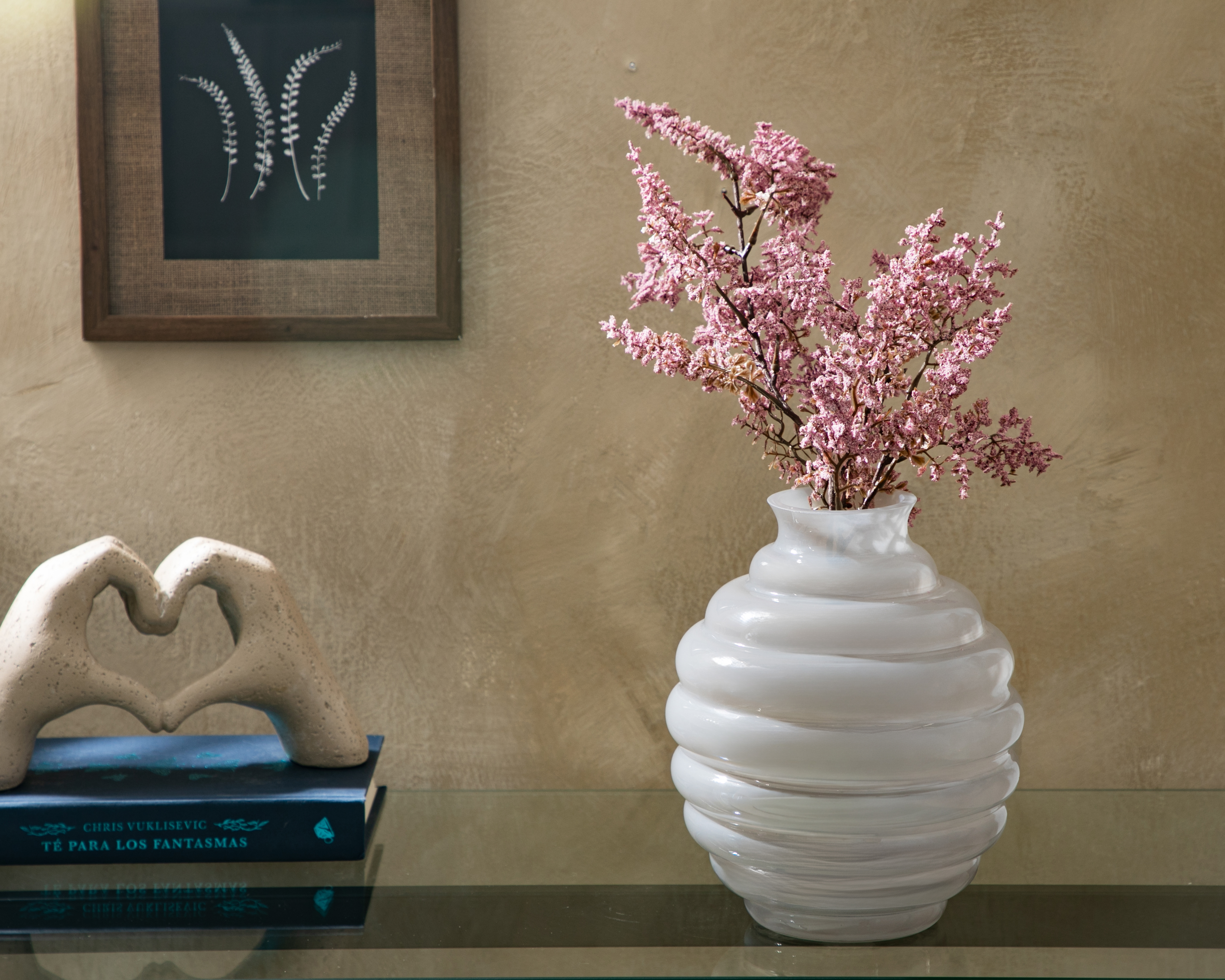 Foto 5 pulgar | Foto 4 | Jarrón de Vidrio Starhaus Briar