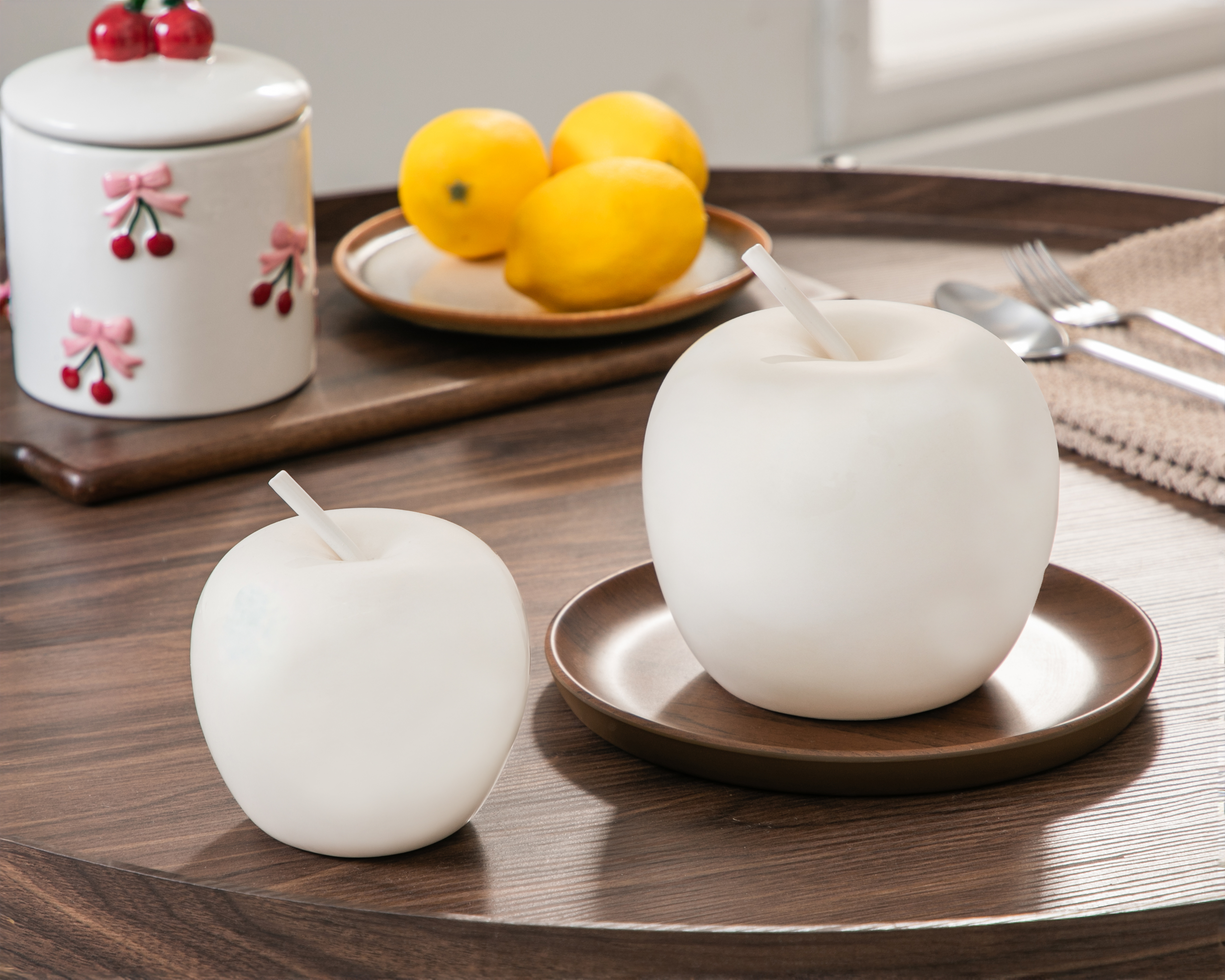 Foto 4 | Foto 4 | Escultura de Manzana Starhaus Laila BA P de Cerámica