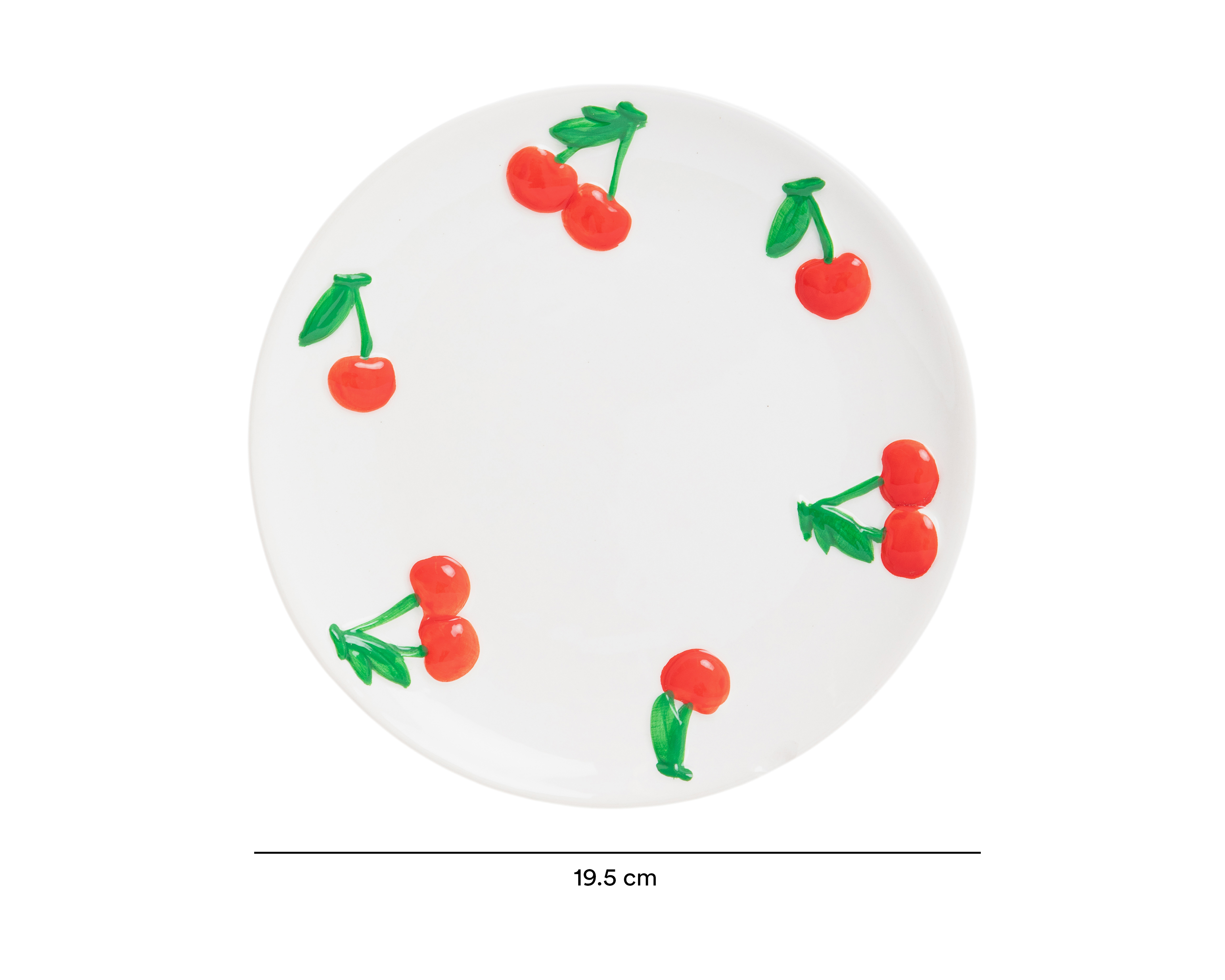 Foto 5 | Foto 5 | Plato Plano de Cerámica Blanco