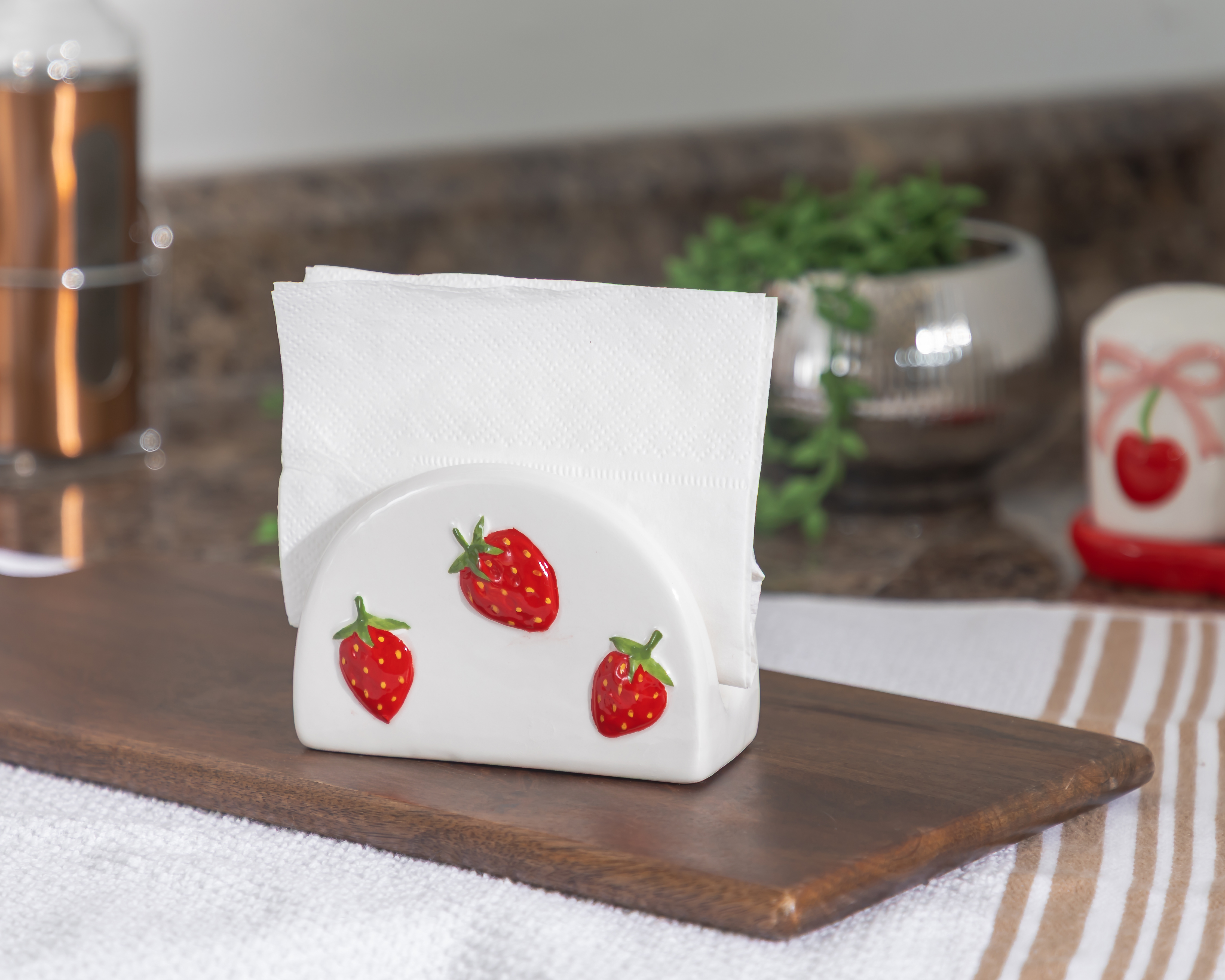 Foto 5 pulgar | Foto 4 | Servilletero de Cerámica Starhaus Beri