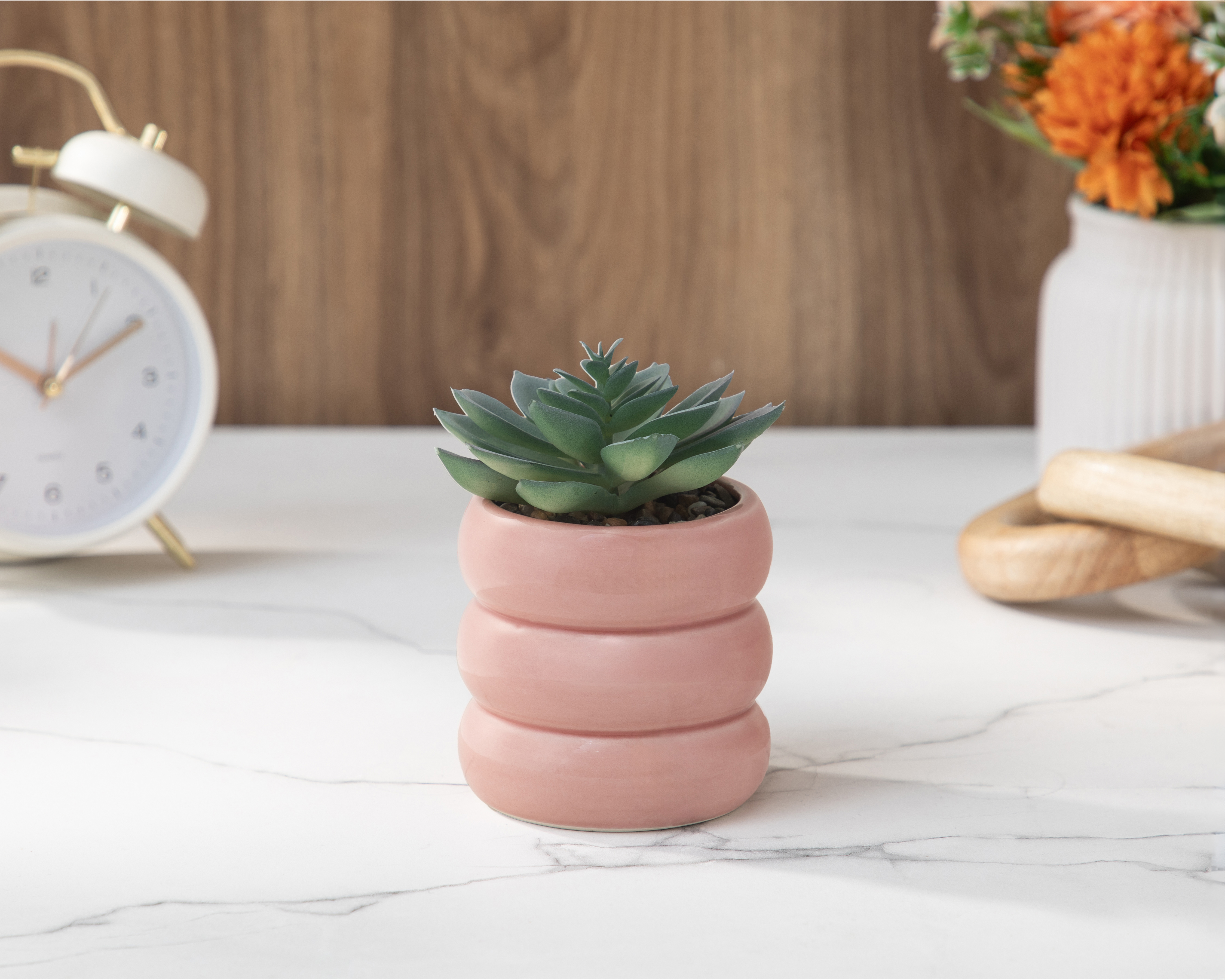 Foto 5 pulgar | Foto 4 | Suculenta Artificial con Maceta Starhaus 12 cm