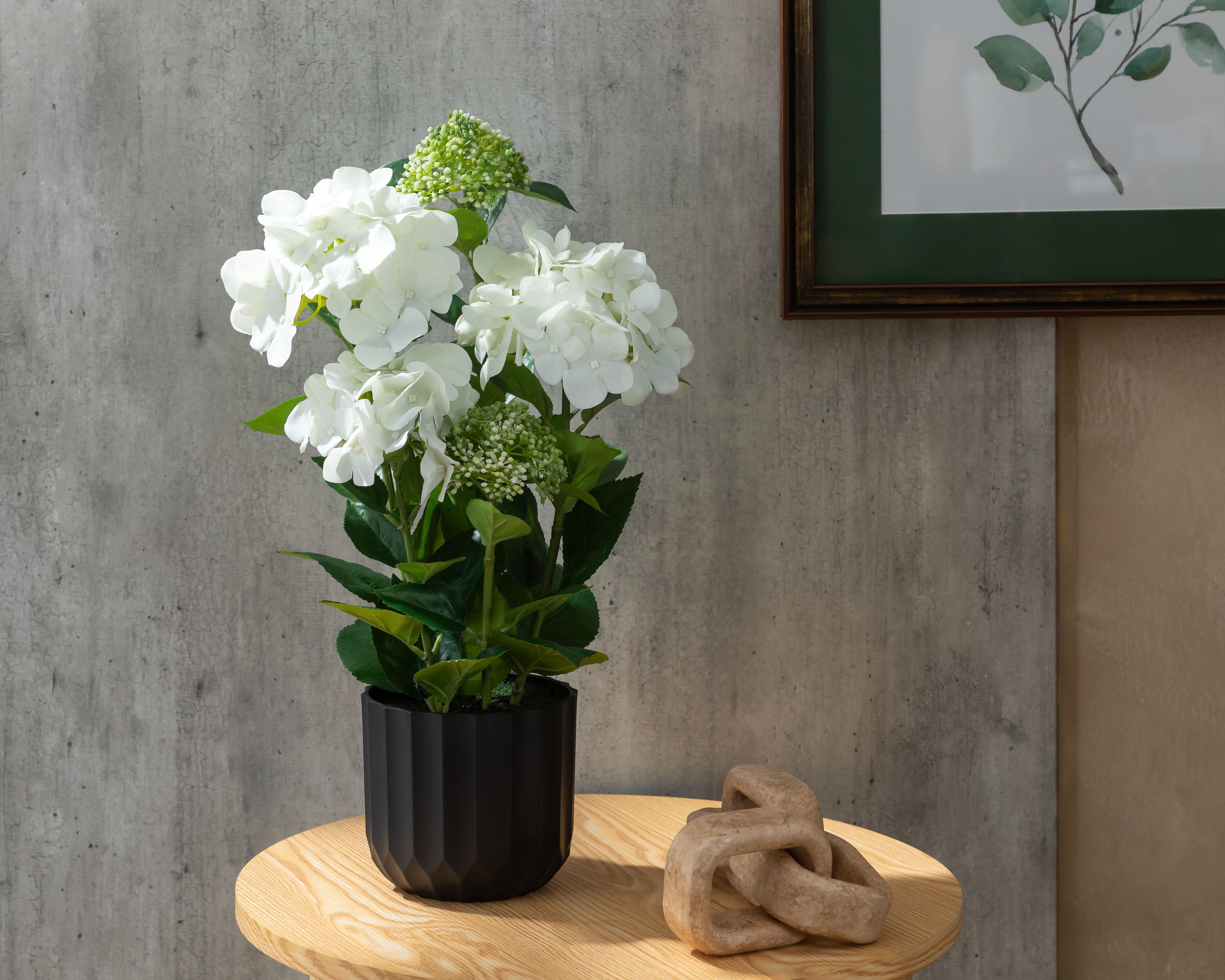 Foto 4 | Foto 4 | Hortensia Artificial con Maceta Starhaus 54 cm