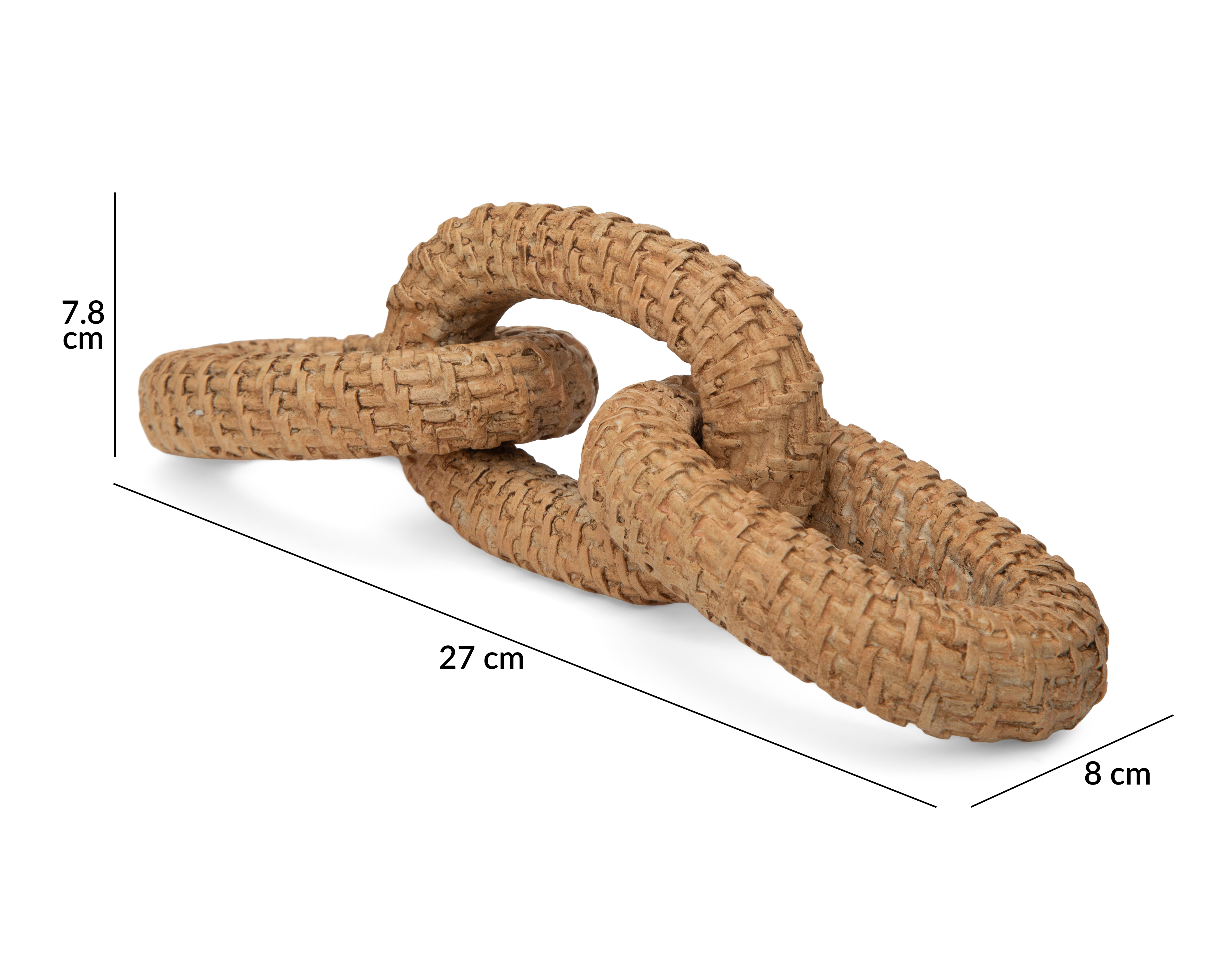 Foto 6 | Foto 6 | Figura Decorativa Cadena Iztabel de Poliresina