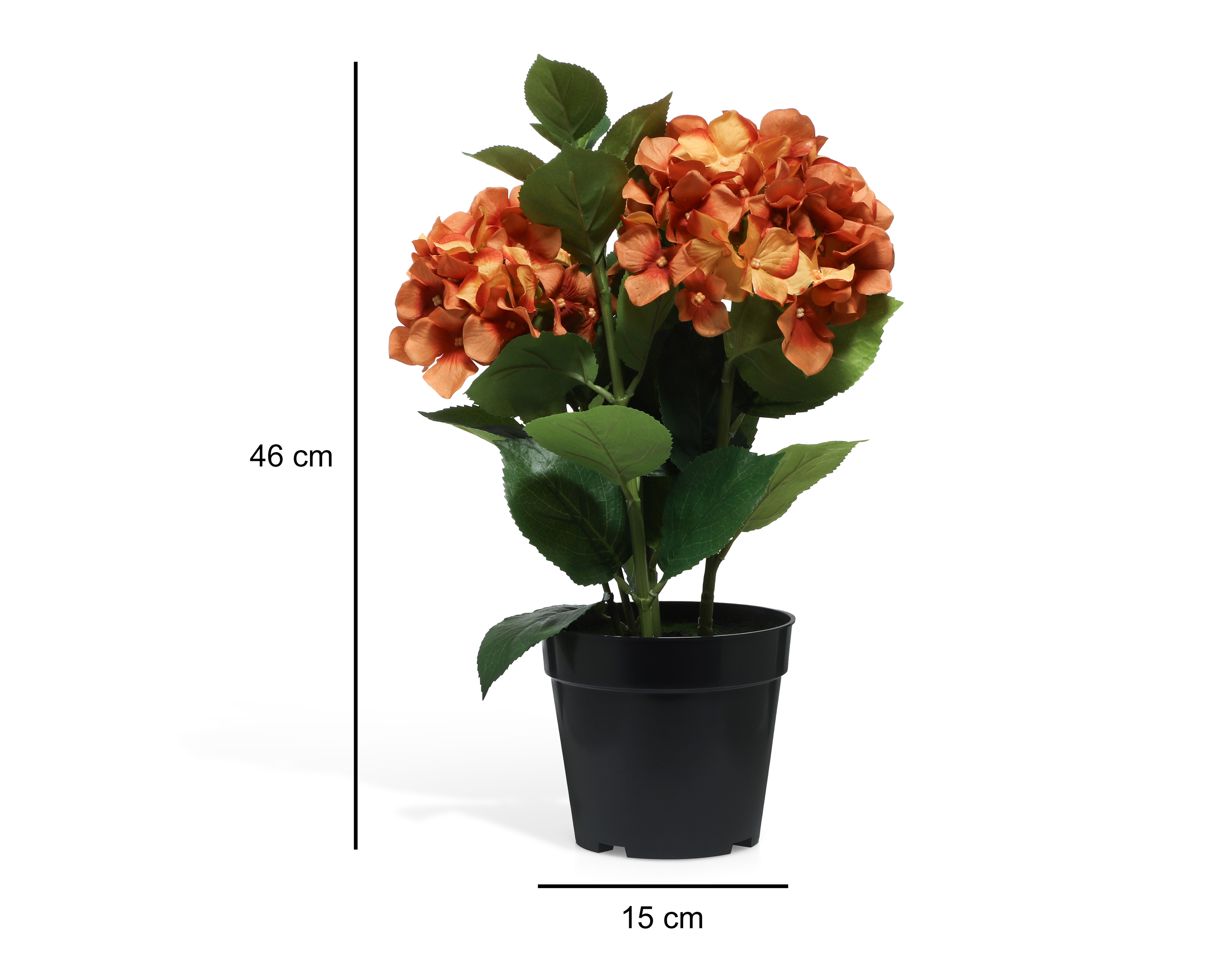 Foto 5 | Foto 5 | Hortensia Artificial con Maceta Starhaus 46 cm