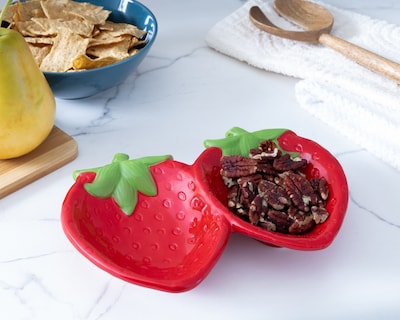 Foto 4 | Foto 4 | Platón Decorativo de Fresa Sloan de Cerámica