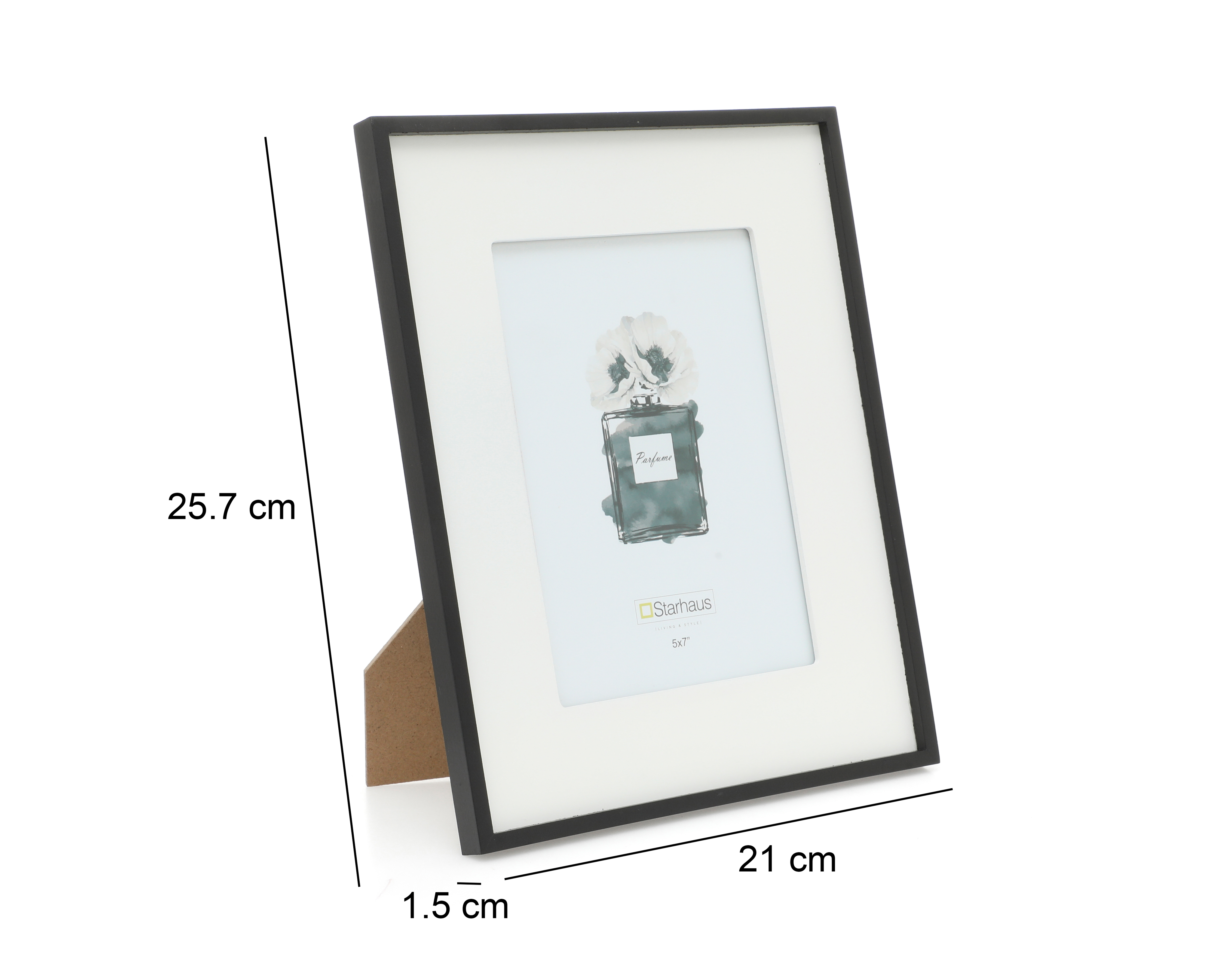 Foto 6 pulgar | Foto 5 | Portarretrato de Madera Starhaus 5 x 7 Pulgadas