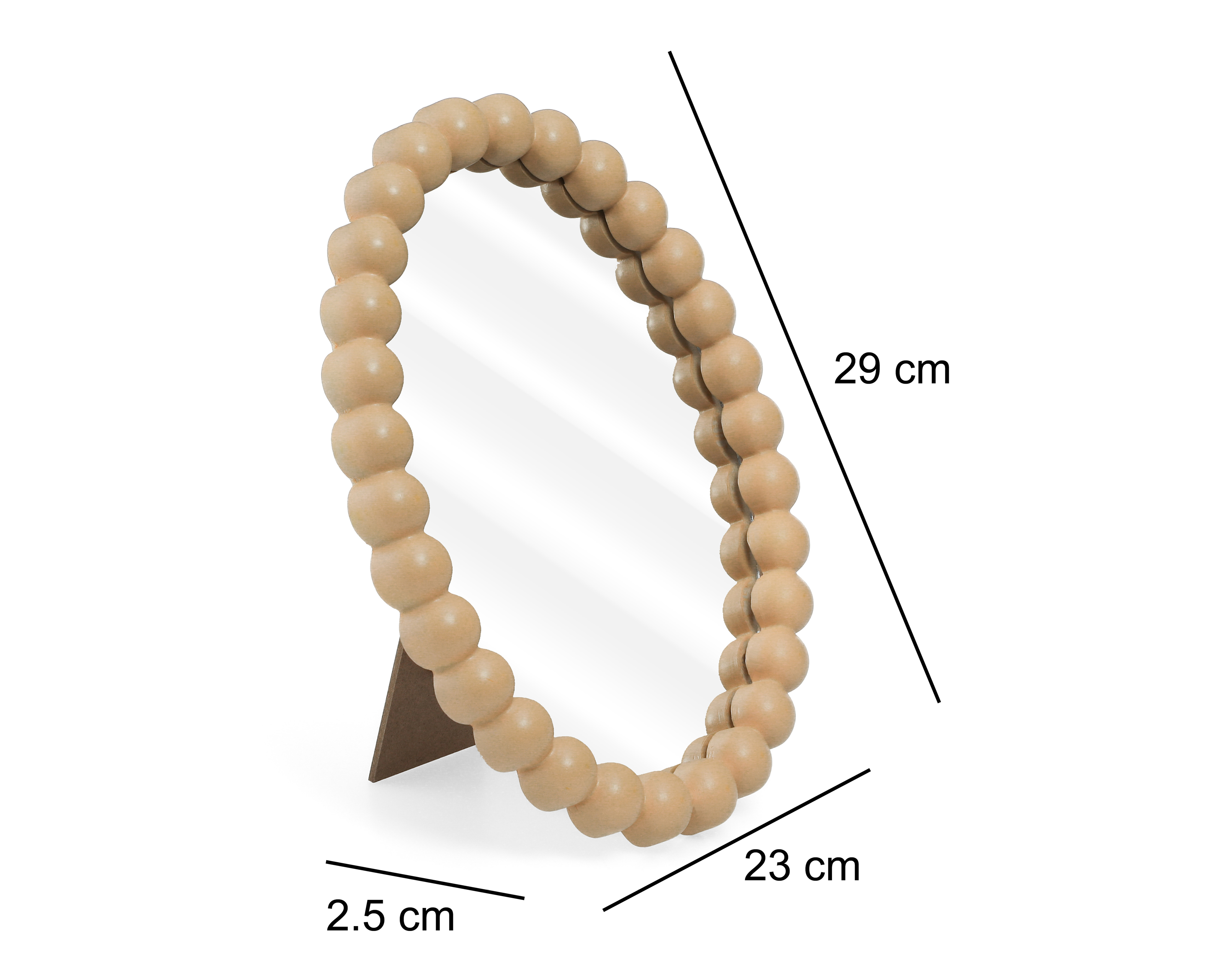 Foto 5 | Foto 5 | Espejo Ovalado Dale 23 x 29 cm