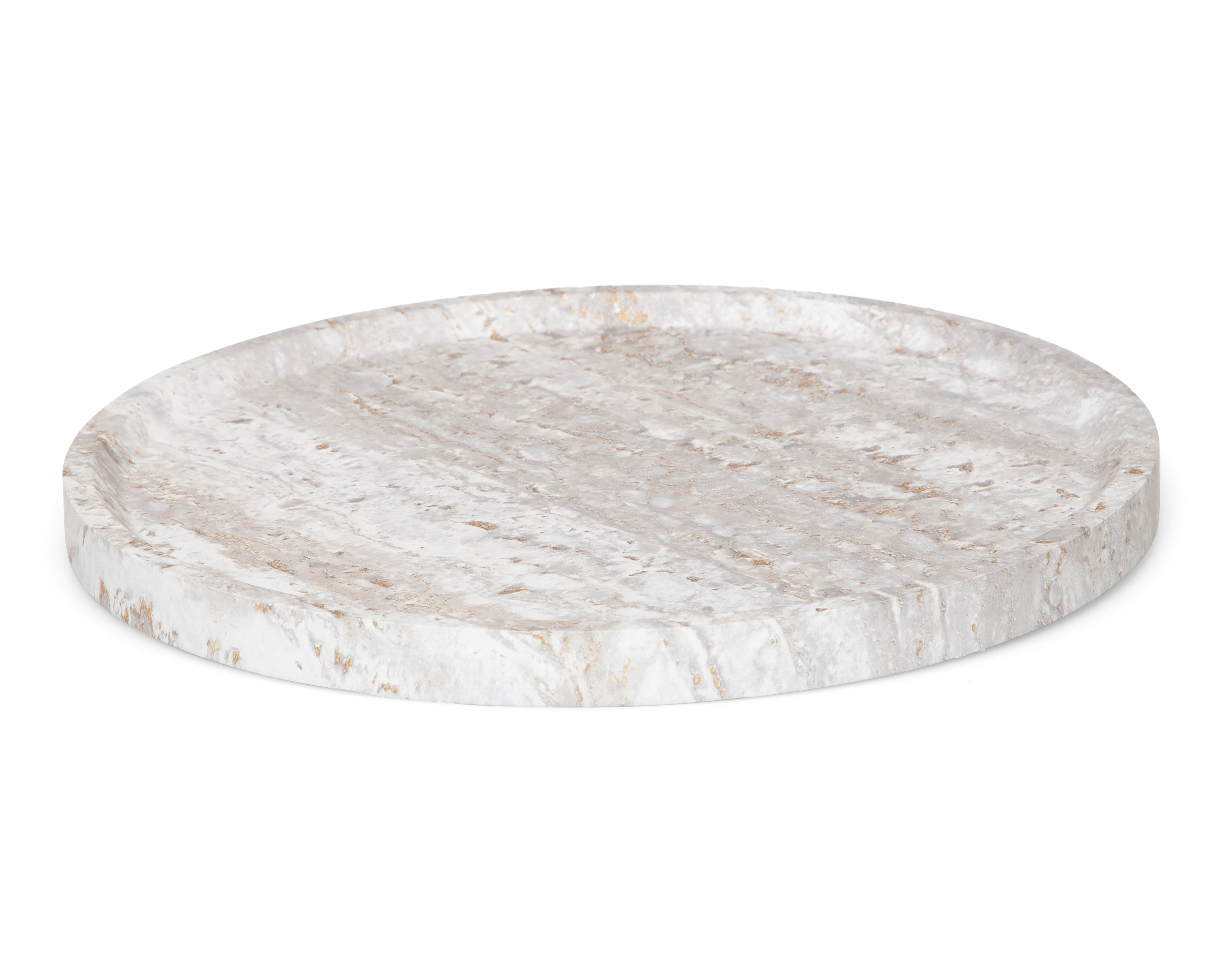 Foto 2 pulgar | Foto 1 | Charola Decorativa Redonda Ossis de Madera