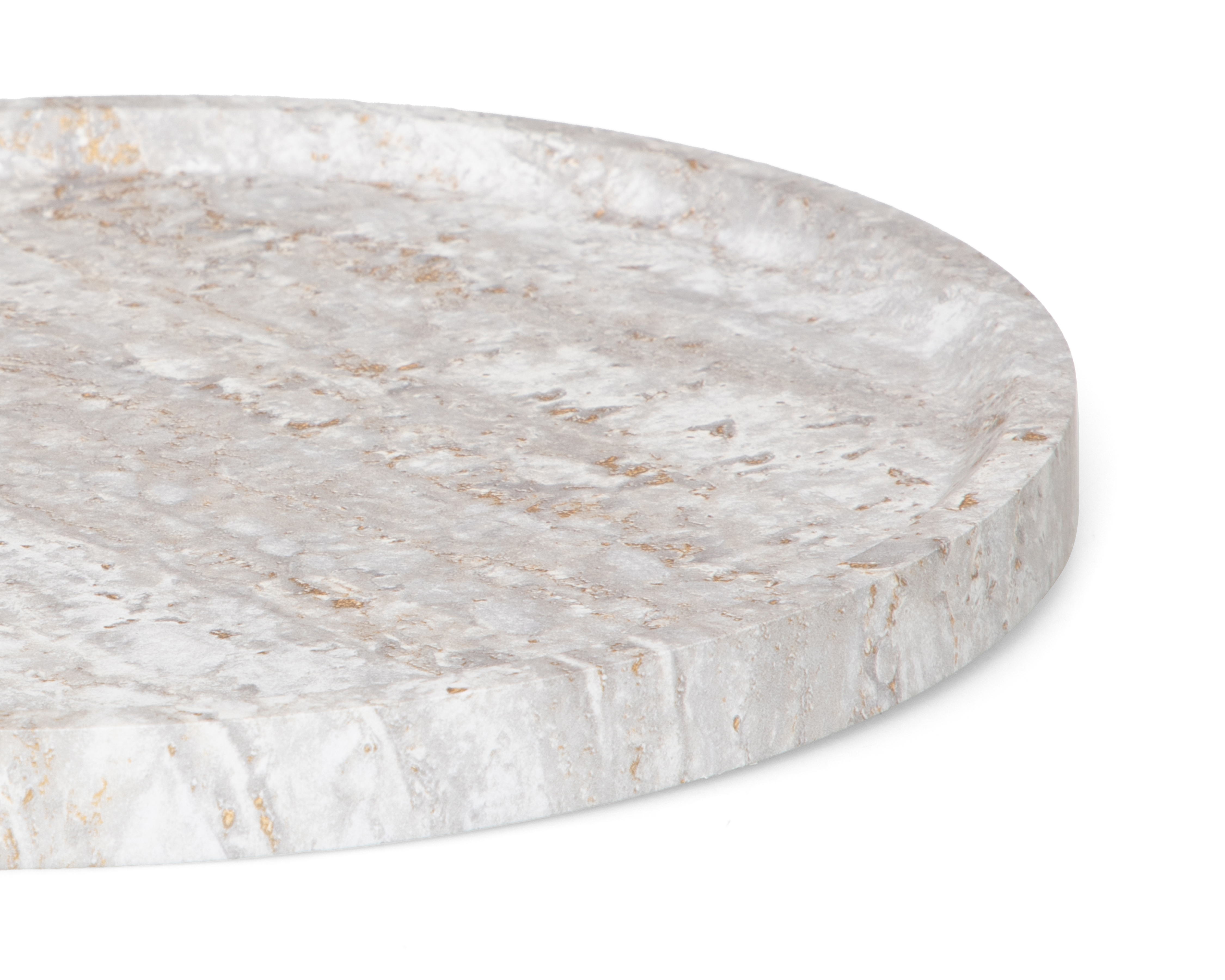 Foto 4 pulgar | Foto 3 | Charola Decorativa Redonda Ossis de Madera