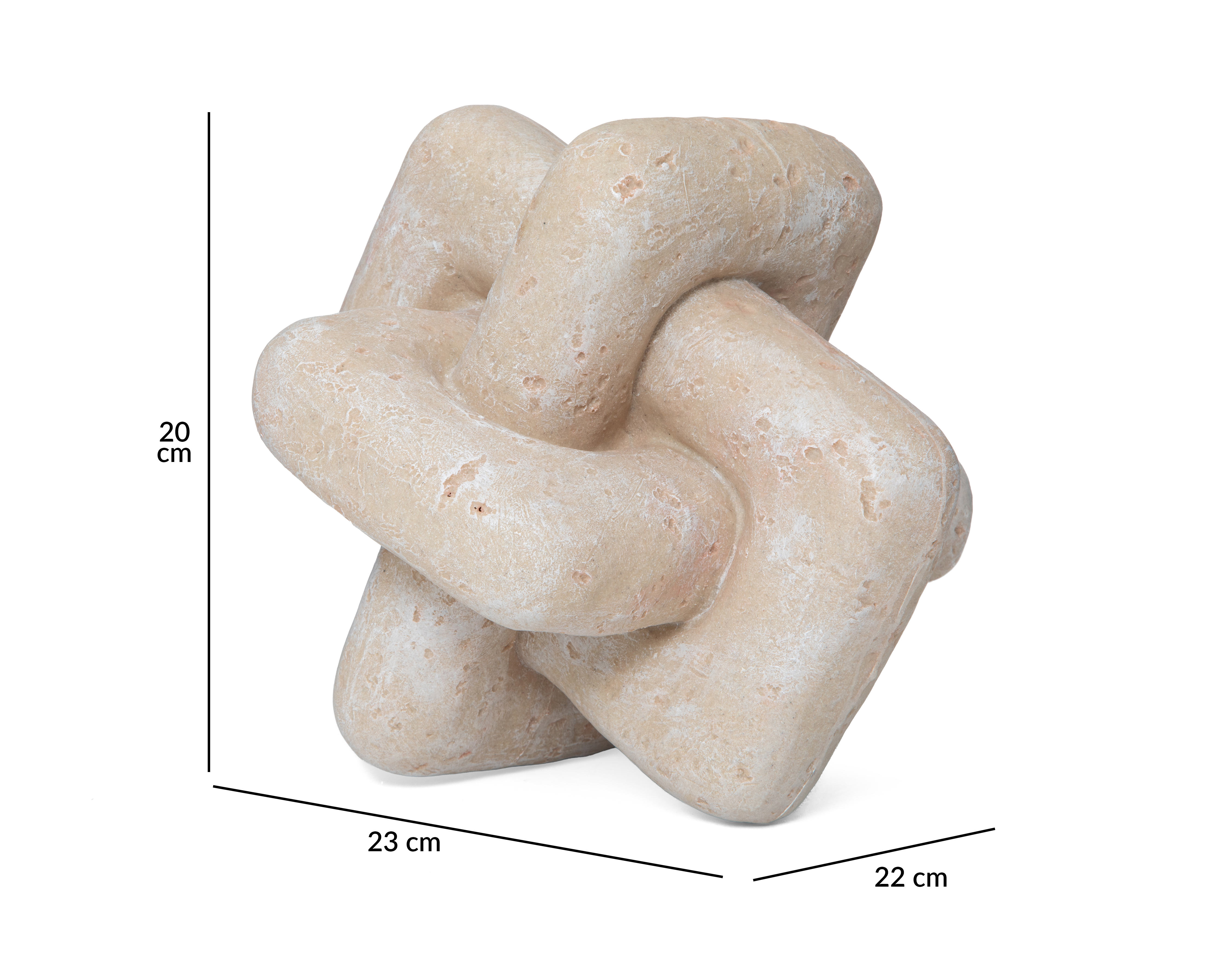 Foto 7 pulgar | Foto 6 | Escultura de Eslabones Hoshi de Resina