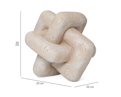 Foto 6 | Foto 6 | Escultura de Eslabones Hoshi de Resina