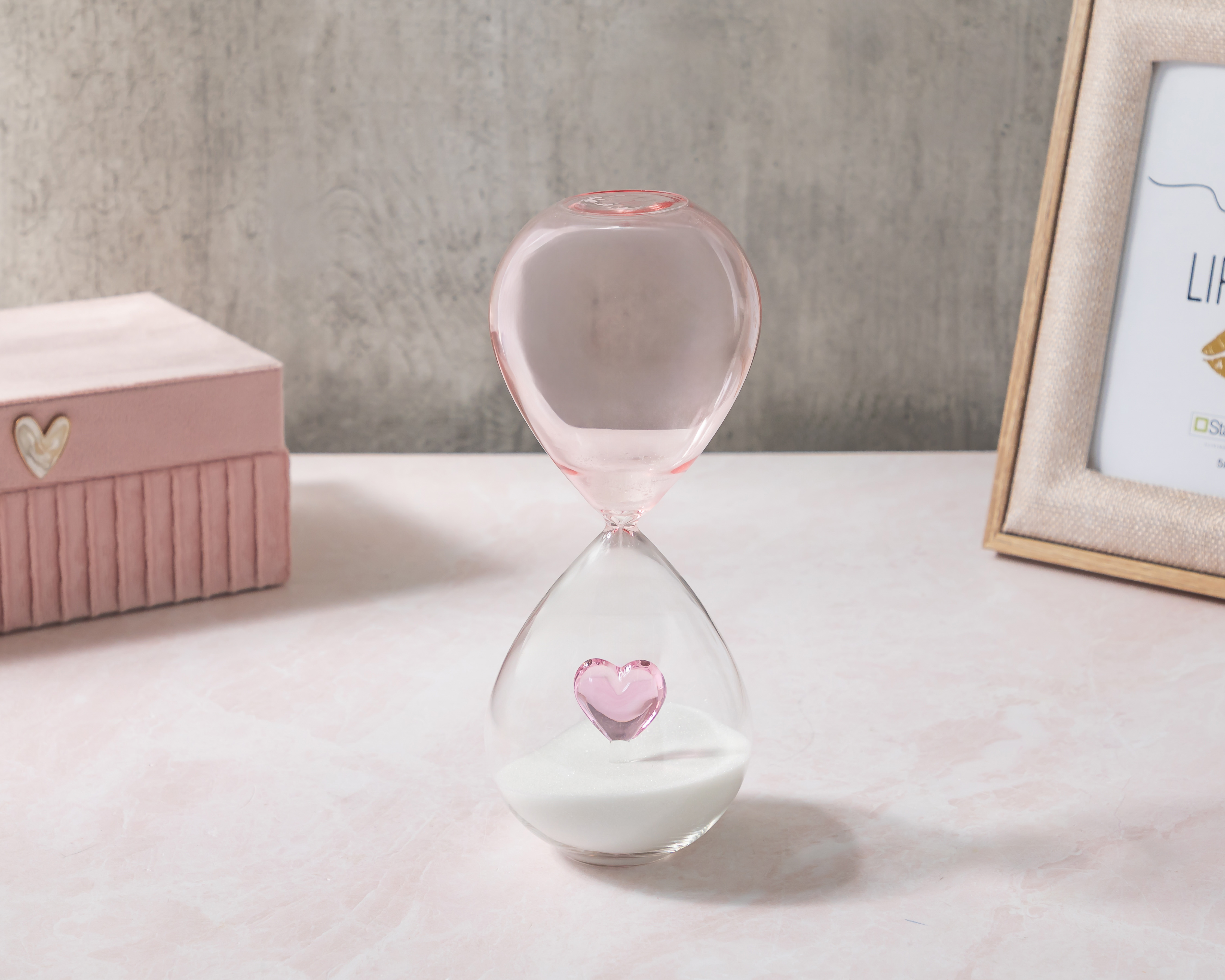 Foto 4 | Foto 4 | Reloj de Arena Ivory de Vidrio