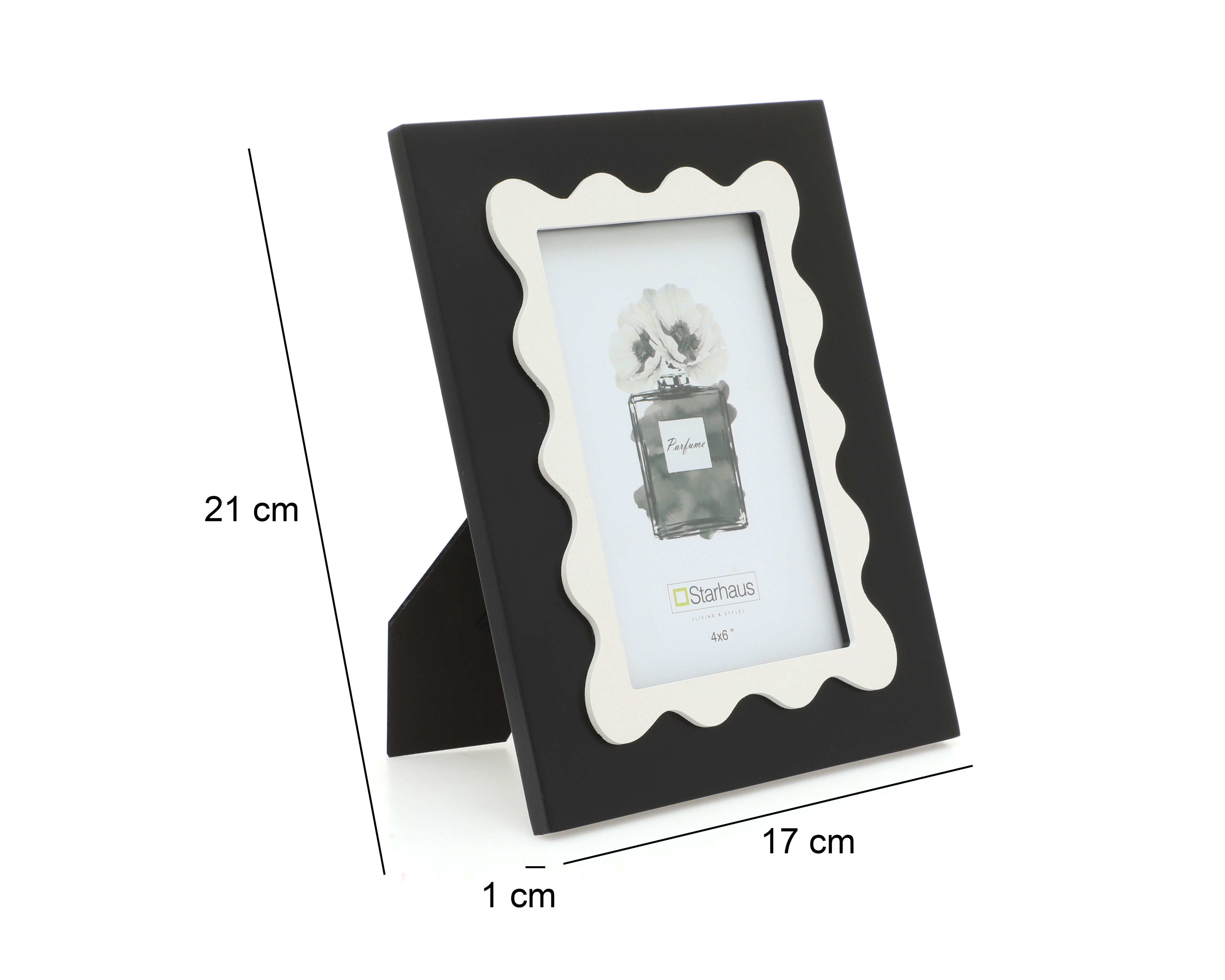 Foto 6 pulgar | Foto 5 | Portarretrato de Madera Starhaus 4 x 6 Pulgadas