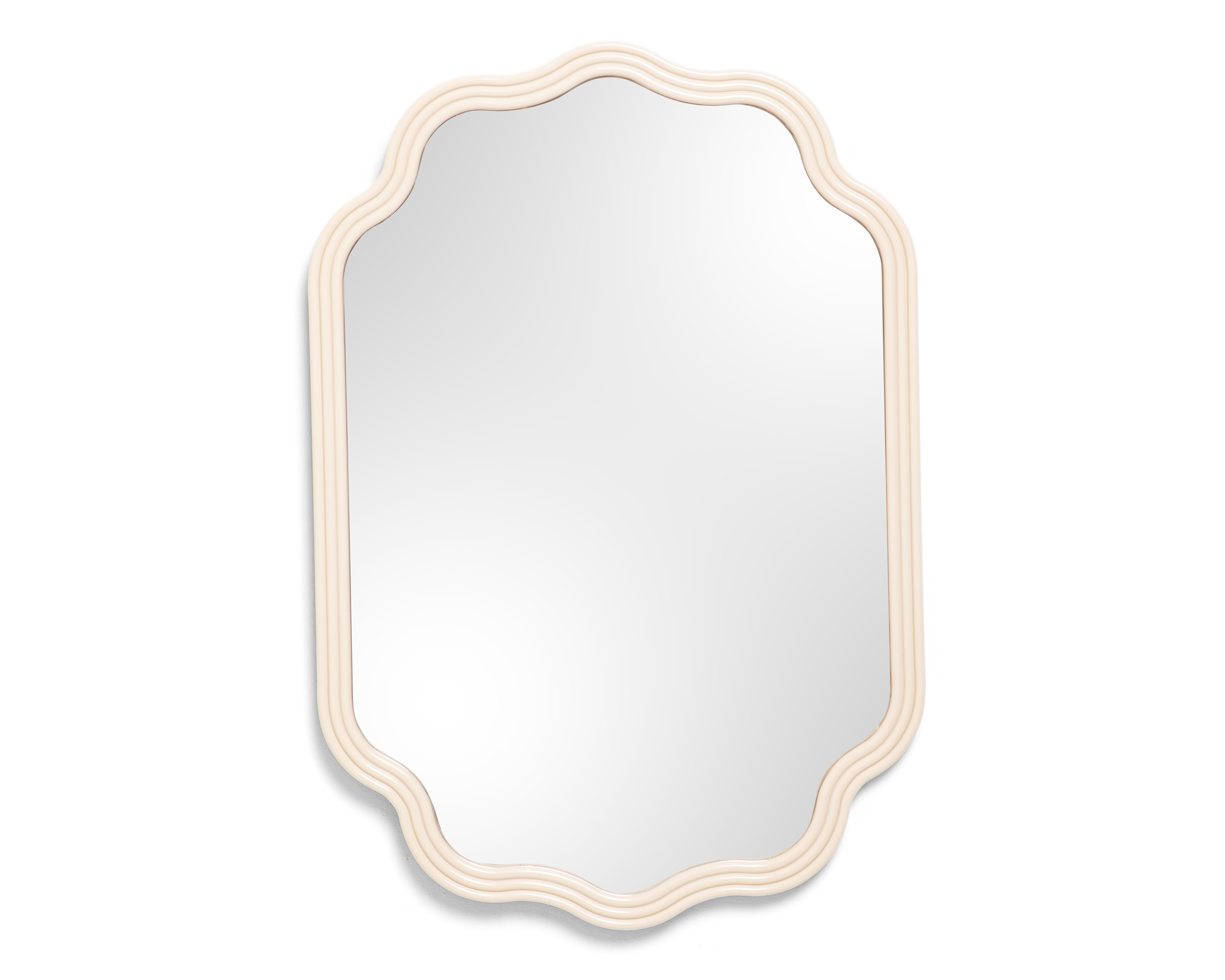 Foto 3 pulgar | Foto 2 | Espejo de Pared Ondulado Mily 44 x 64 cm