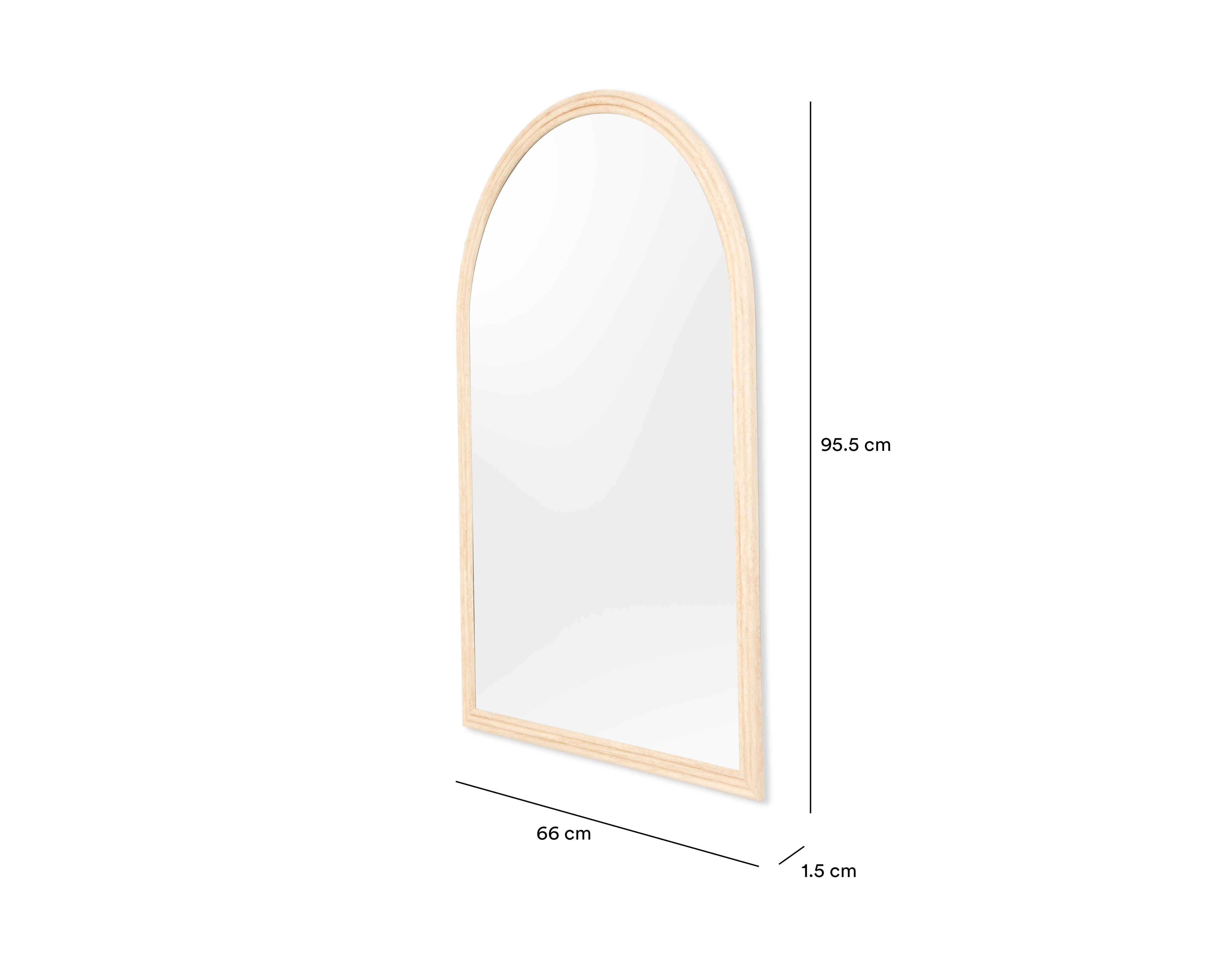 Foto 6 pulgar | Foto 5 | Espejo de Arco Raffy 66 x 95.5 cm