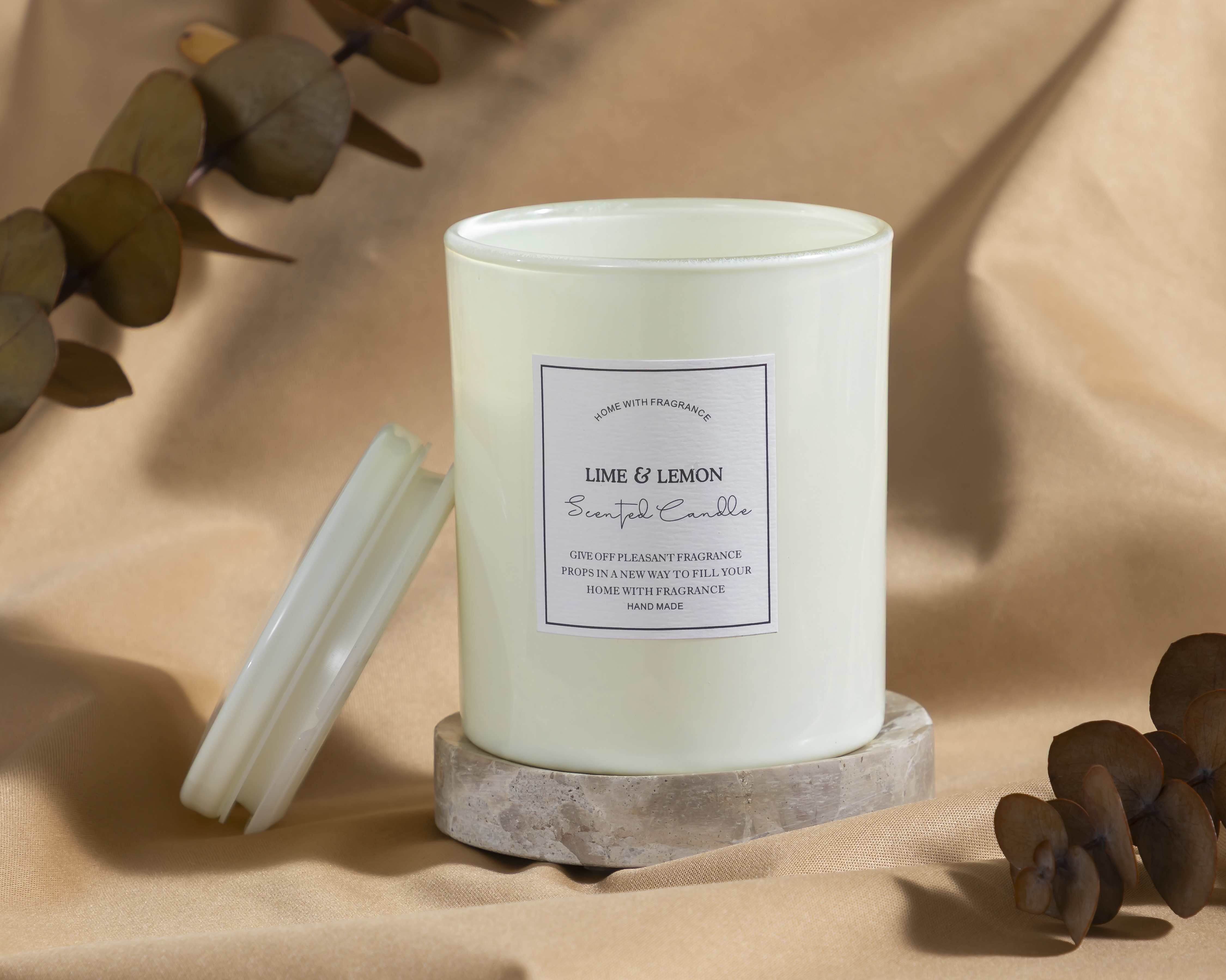 Foto 5 pulgar | Foto 4 | Vela Aromática Lima y Limón