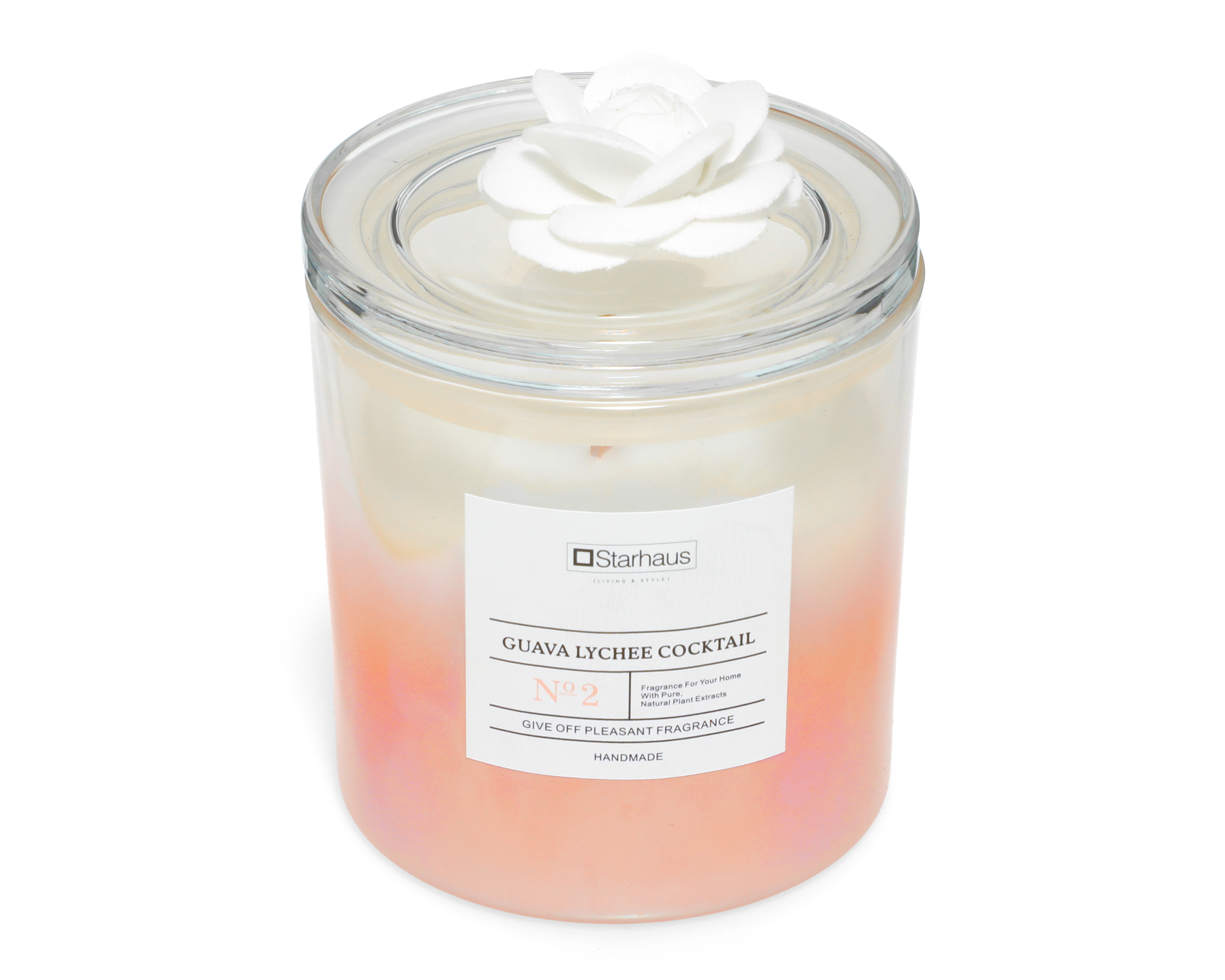 Foto 3 pulgar | Foto 2 | Vela Aromática Guayaba y Lichi