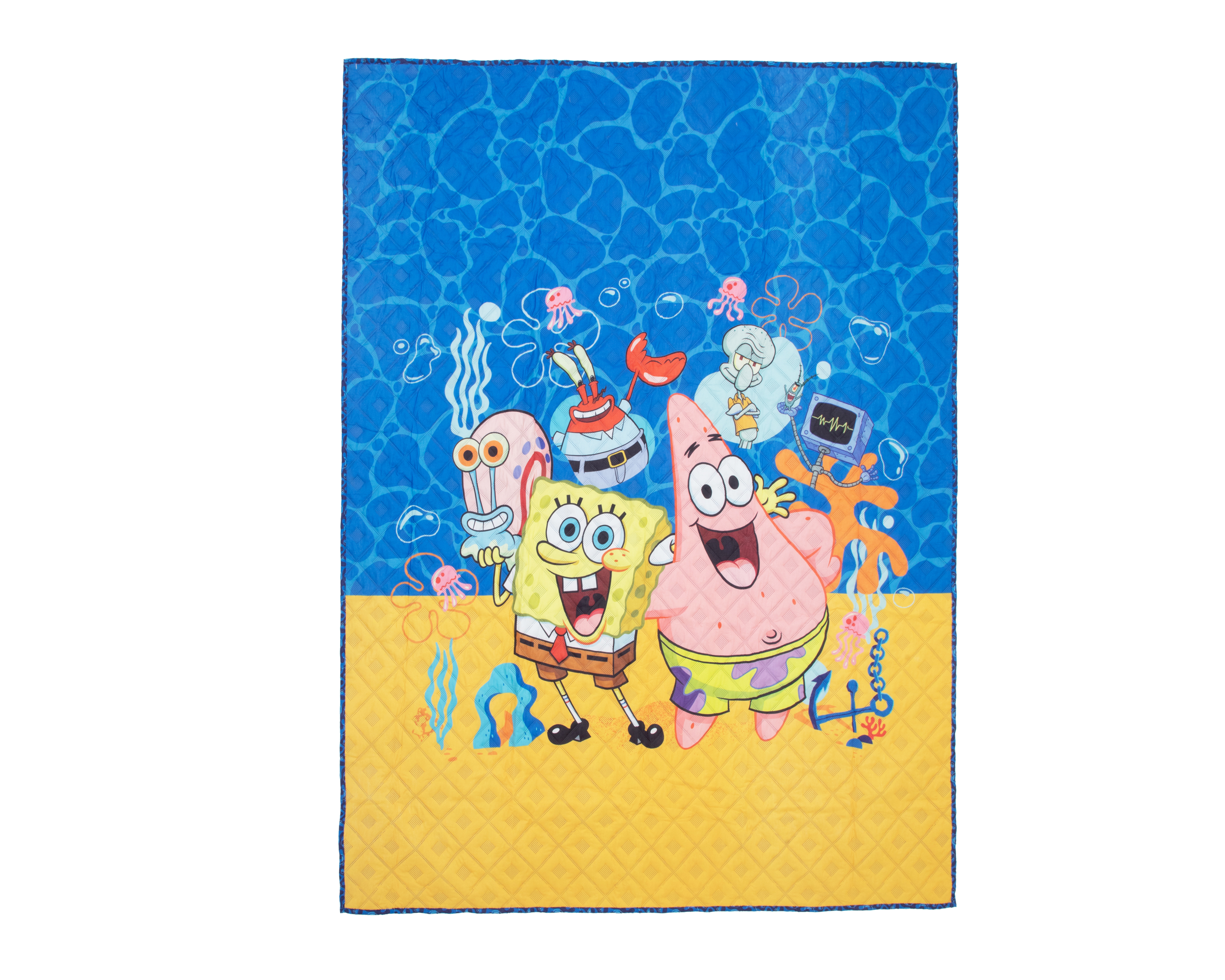 Foto 3 pulgar | Foto 2 | Edredón Individual Providencia Bob Esponja Multicolor