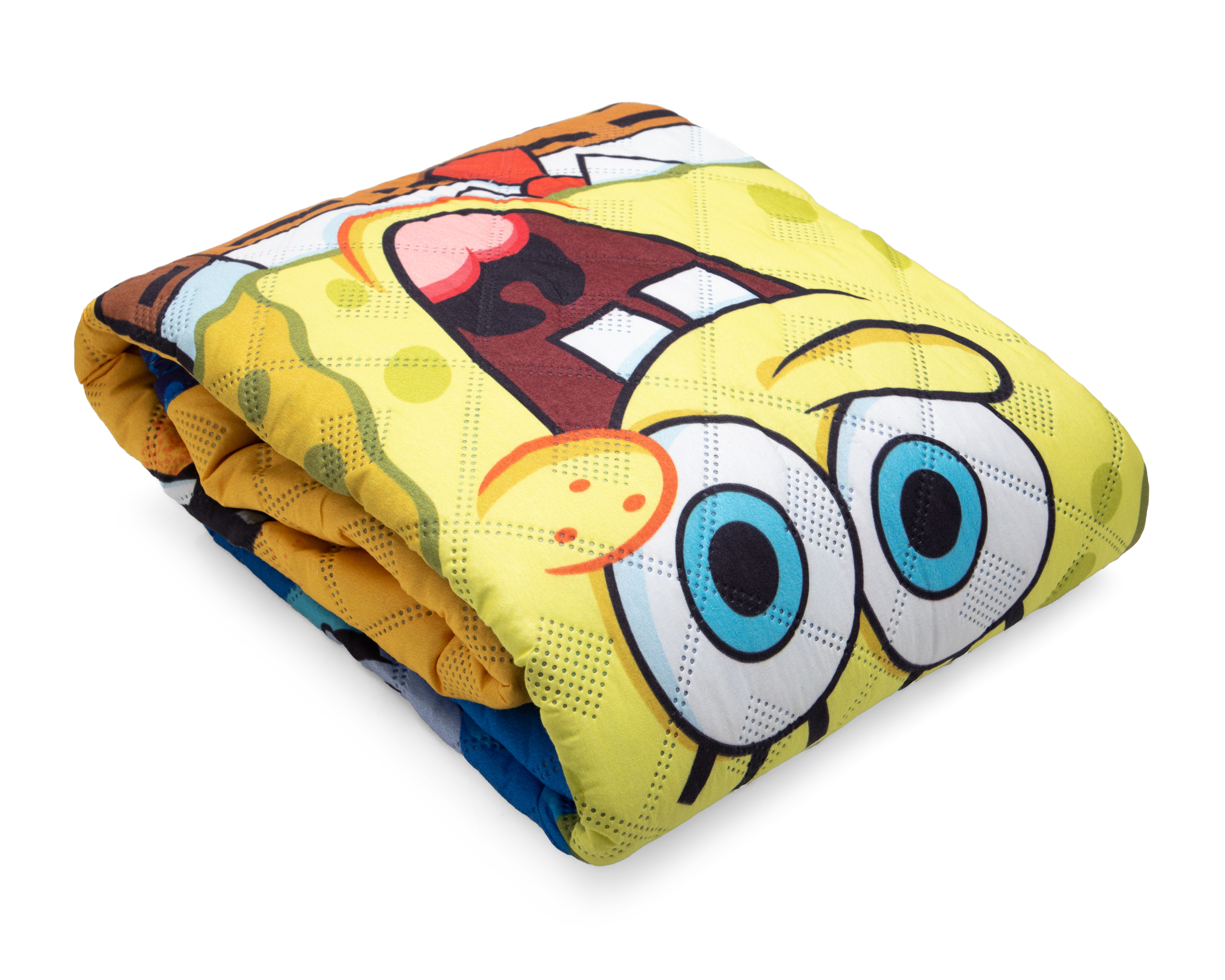 Foto 4 pulgar | Foto 3 | Edredón Individual Providencia Bob Esponja Multicolor