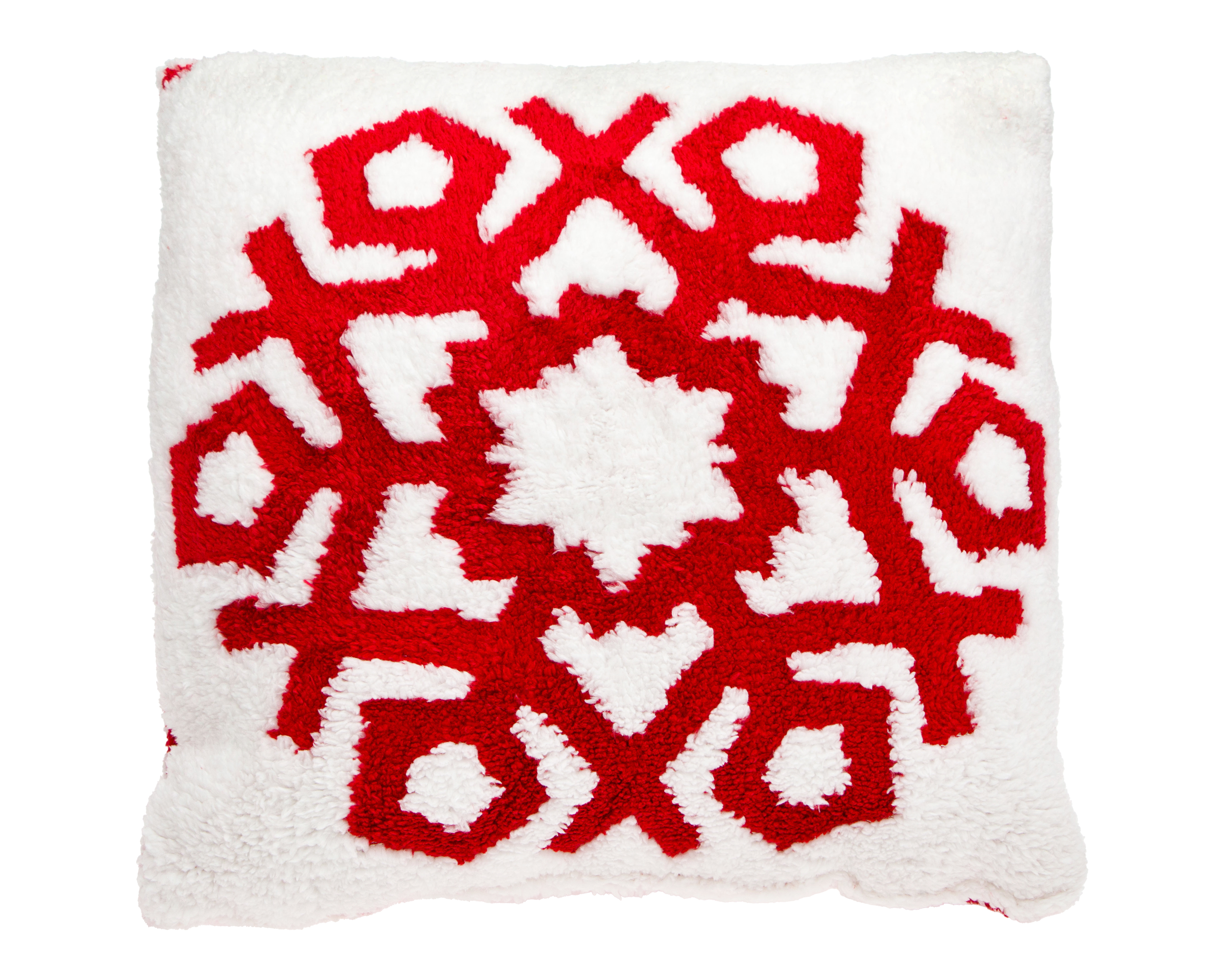 Cojín Navideño Copos Multicolor