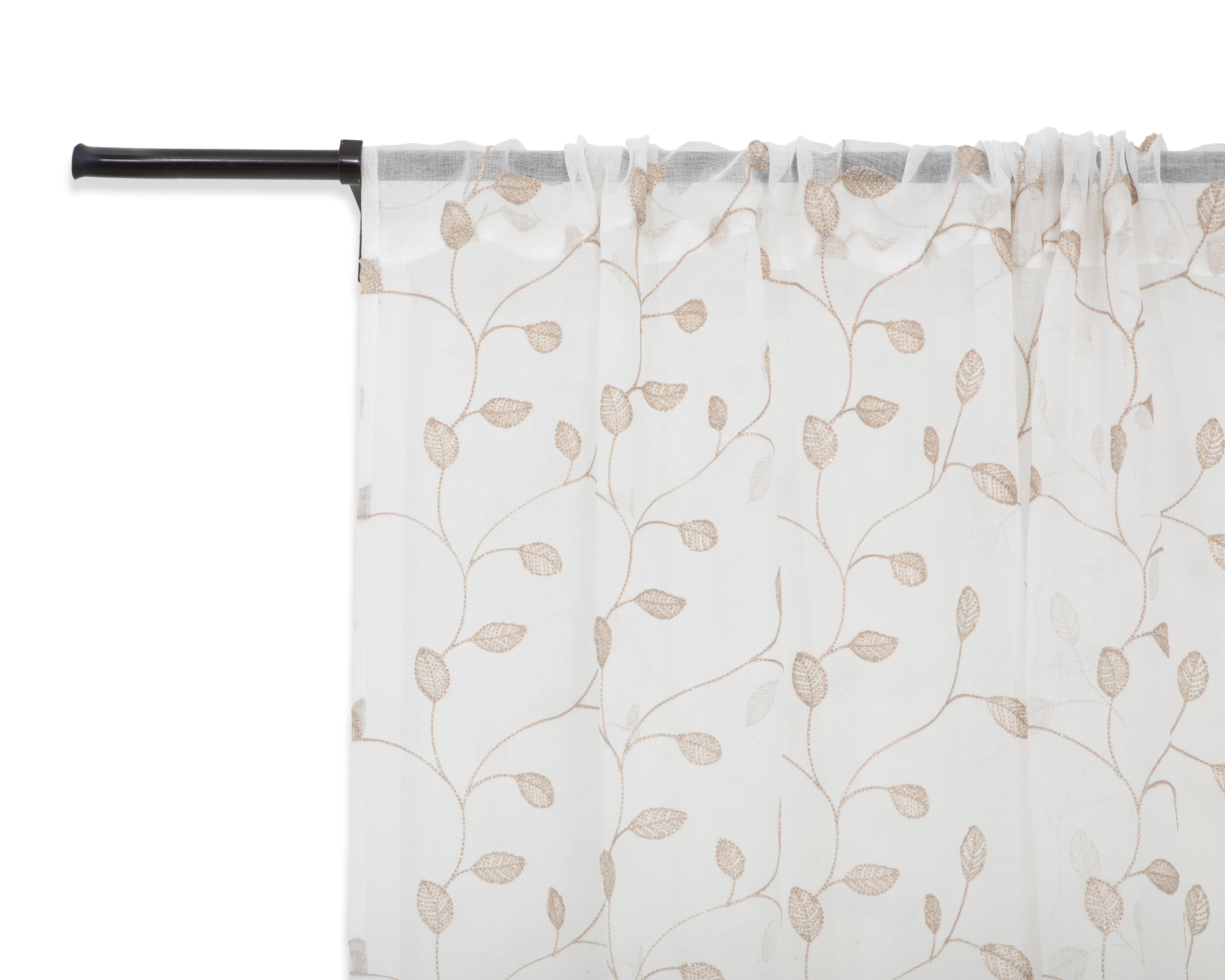 Foto 4 pulgar | Foto 3 | Cortina Diana 140 x 214 cm Blanca