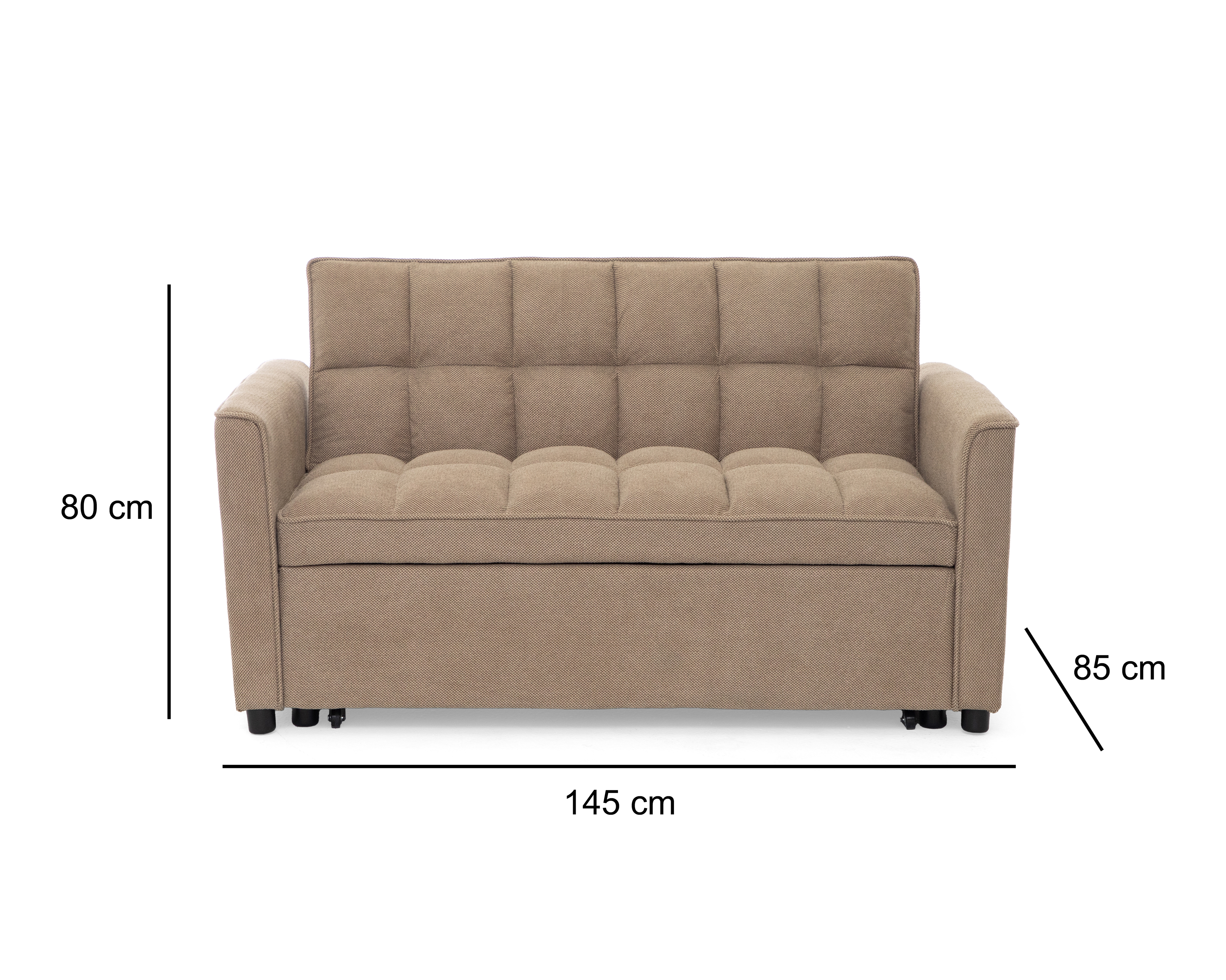 Foto 8 pulgar | Foto 7 | Sofá Cama Individual Ikal Bianca