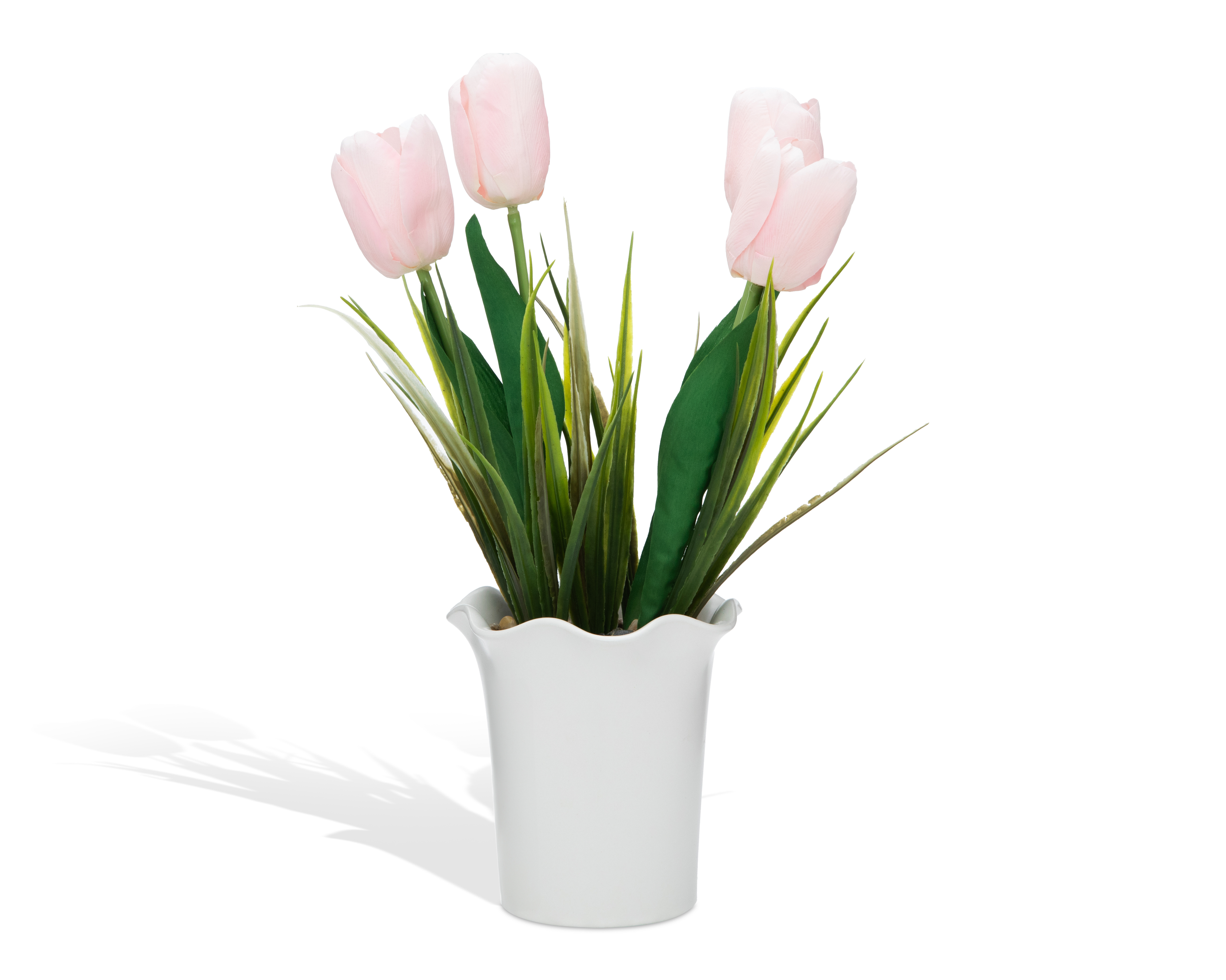 Foto 1 | Foto 1 | Tulipán Artificial con Maceta Starhaus 35 cm