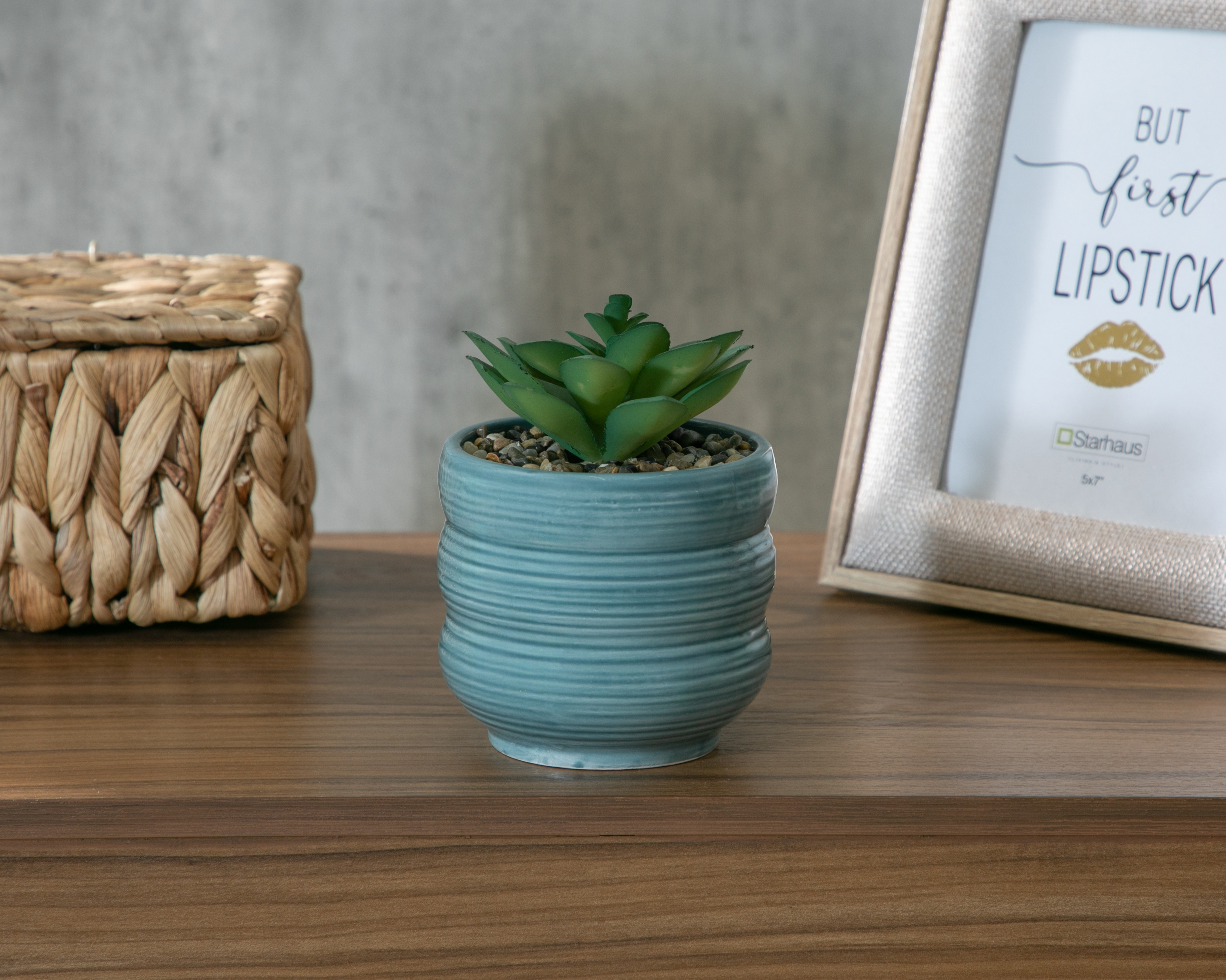 Foto 4 | Foto 4 | Suculenta Artificial con Maceta Starhaus 13 cm