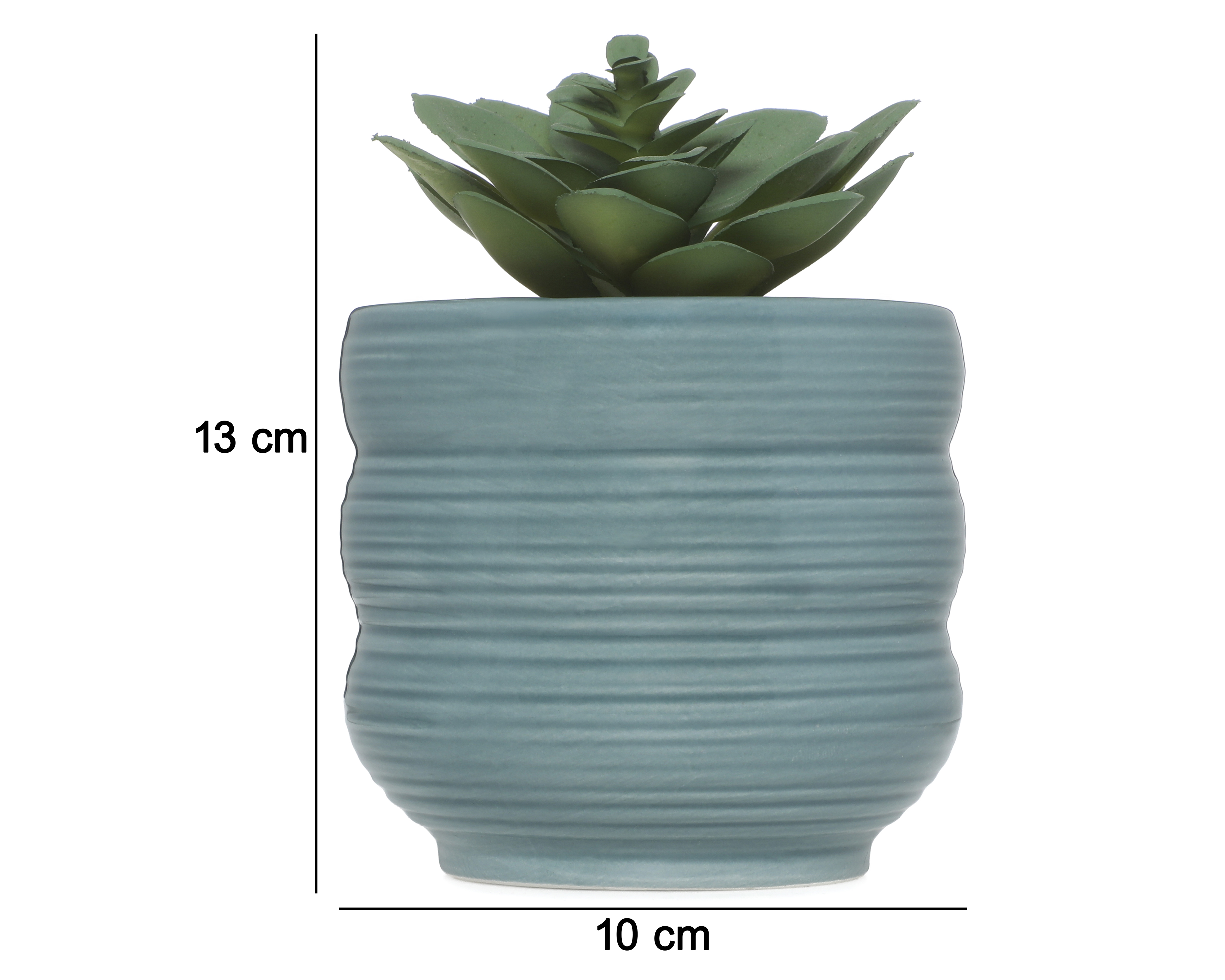 Foto 5 | Foto 5 | Suculenta Artificial con Maceta Starhaus 13 cm