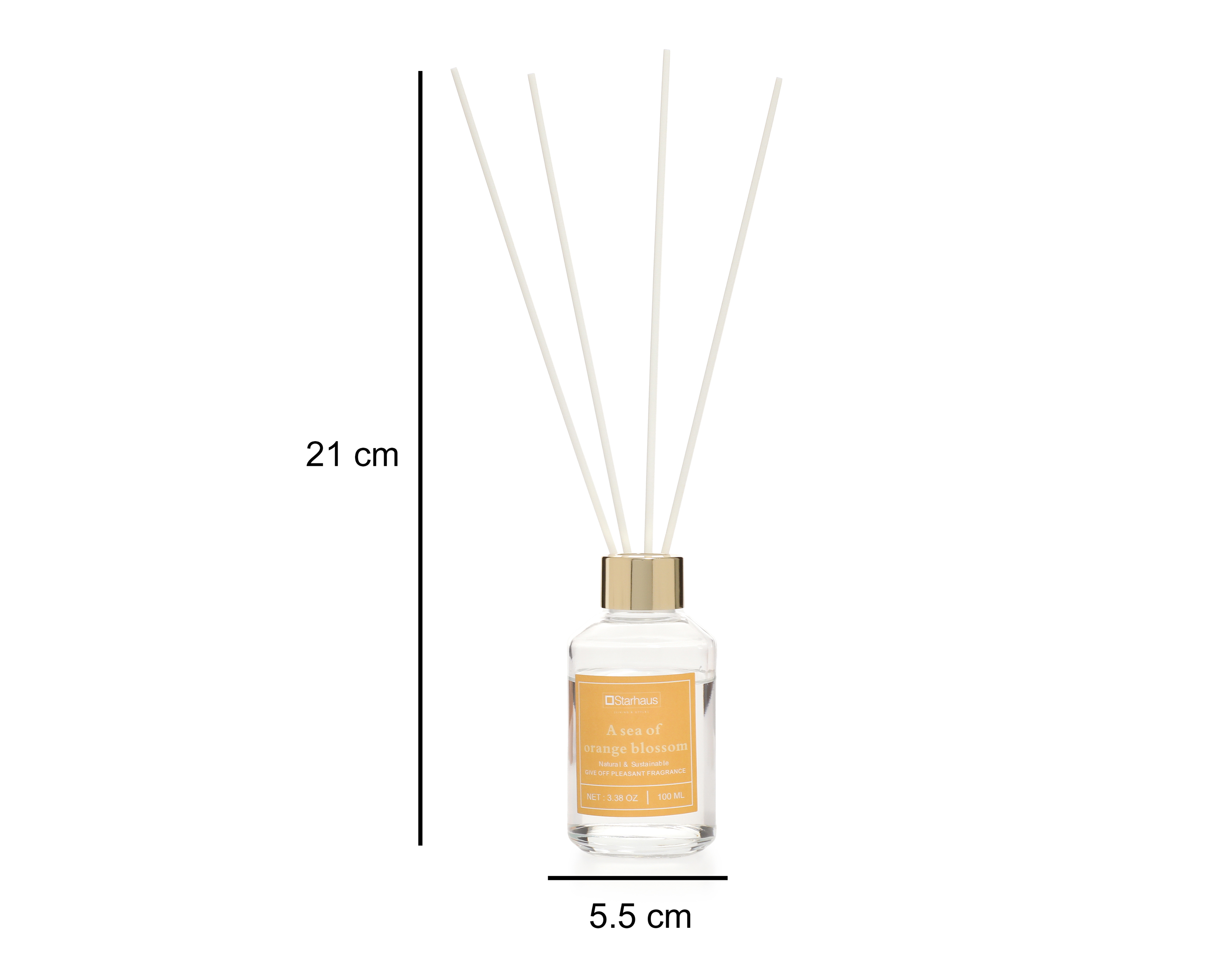 Foto 9 pulgar | Foto 8 | Set de Difusor y Vela Aromática A Sea of Orange Blossom 100 ml