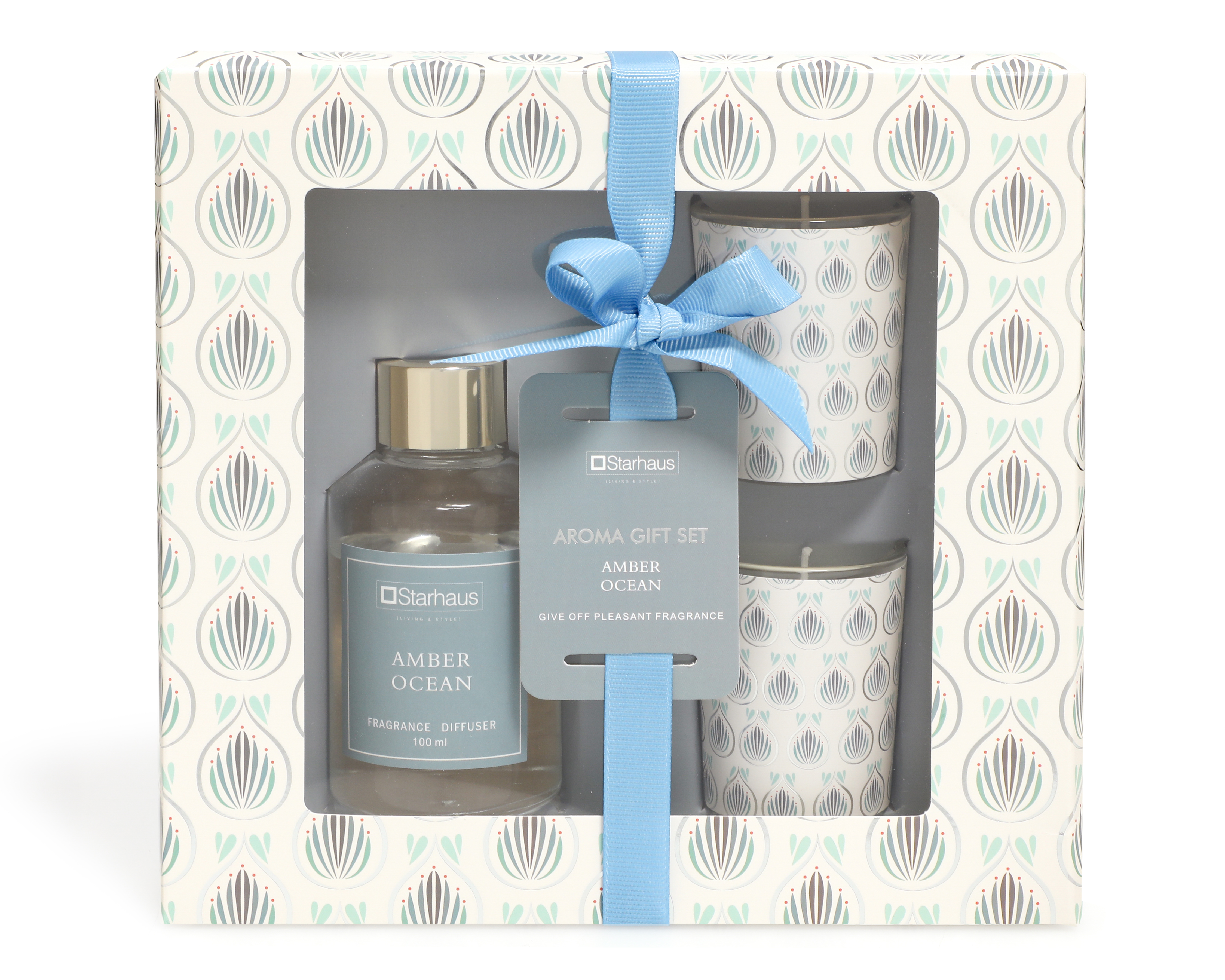 Foto 5 | Foto 5 | Set de Difusor y Vela Aromática Amber Ocean 100 ml