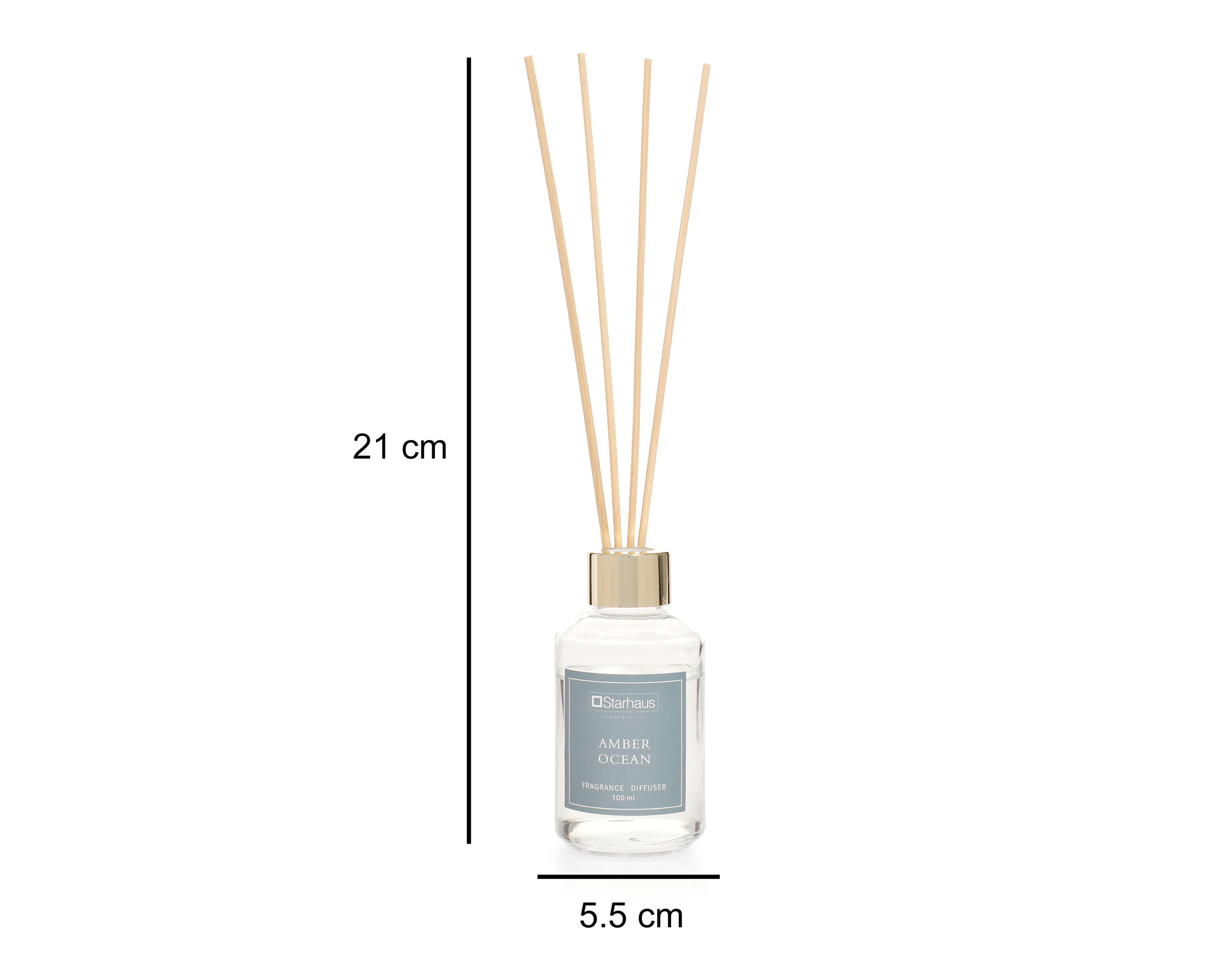 Foto 8 | Foto 8 | Set de Difusor y Vela Aromática Amber Ocean 100 ml